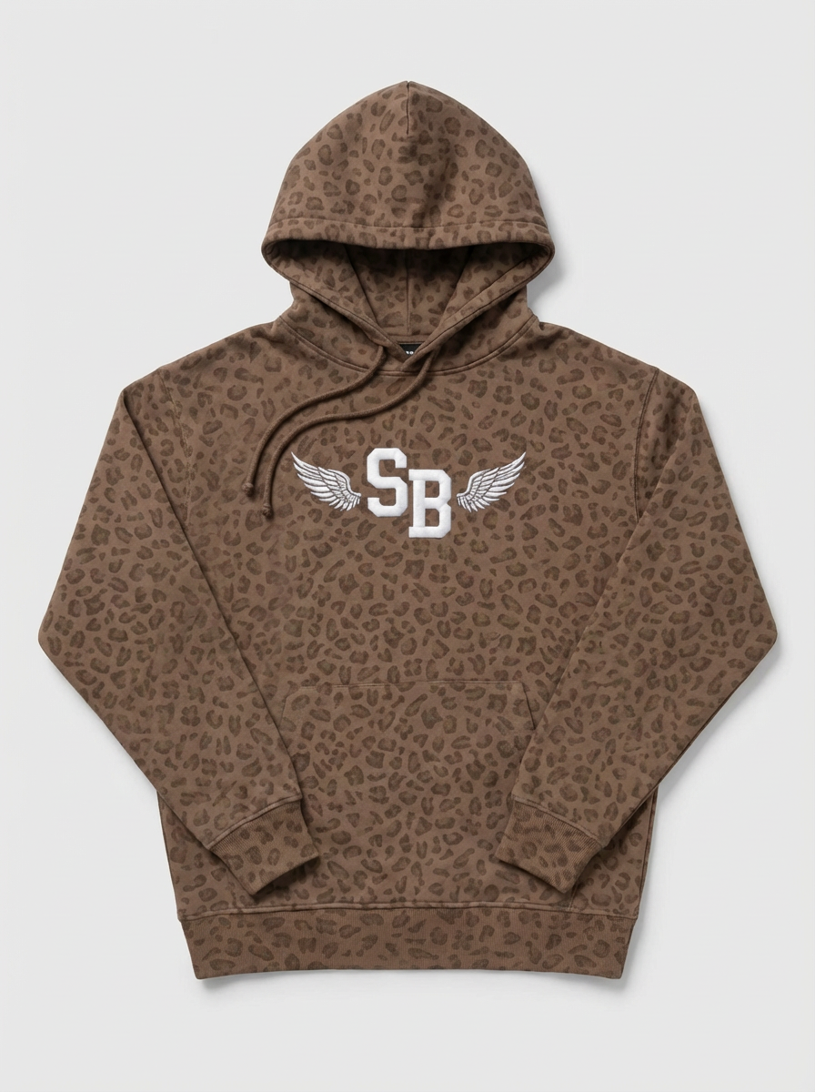 SHEABYRD FLIGHT SERIES LEOPARD HOODIE