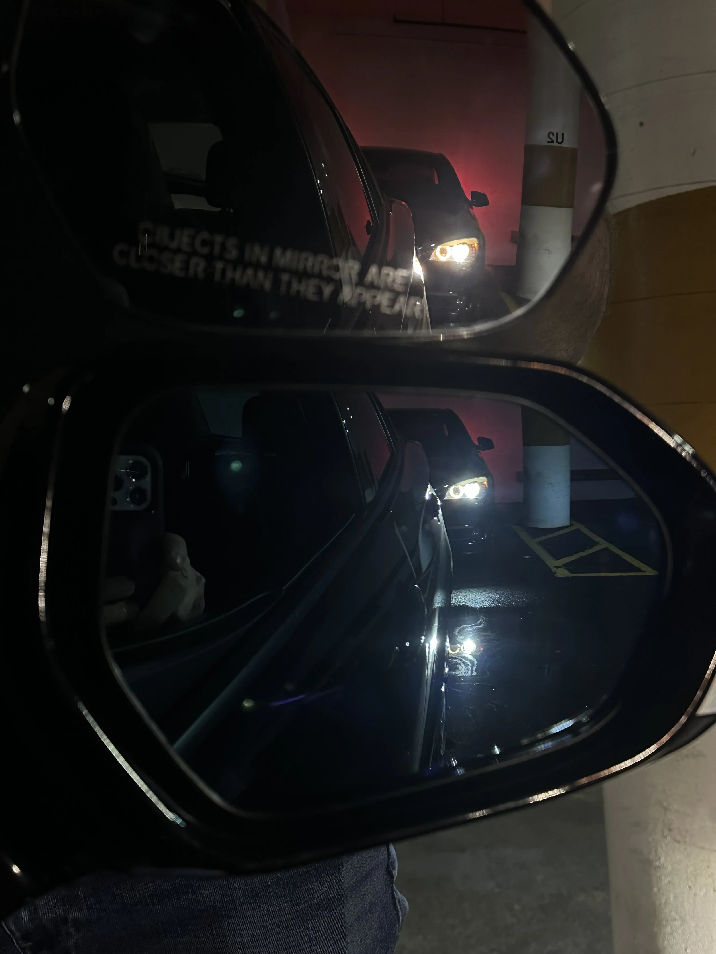 *Pre-Order* Toyota Prius C (2012-2019) - Blue Anti-Glare Wide-Angle Mirrors (Ships in 2-3 Weeks)