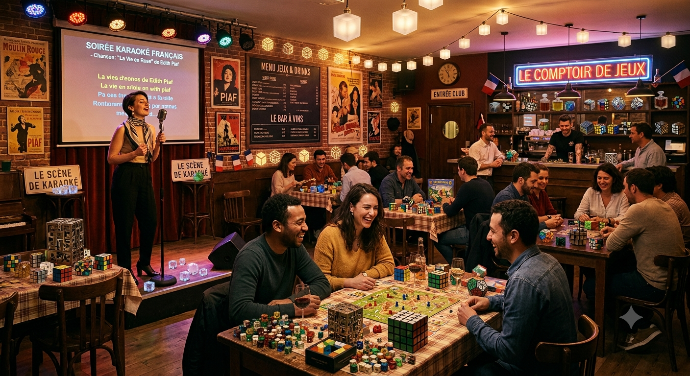 French Karaoke &amp; Board Game