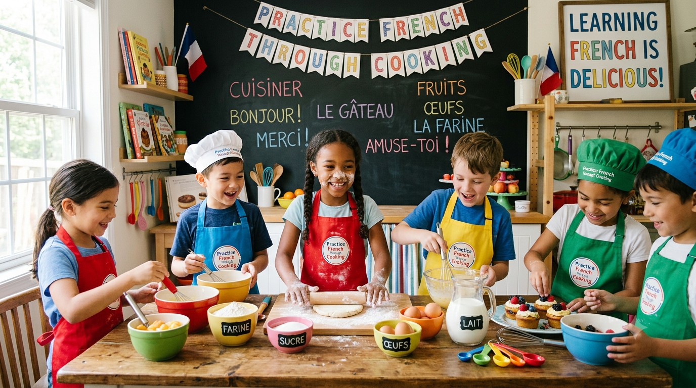 Practice French Through Cooking