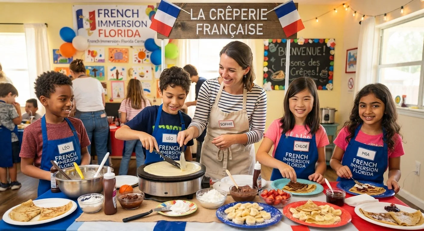 La Crêperie Française - Make & decorate crêpes