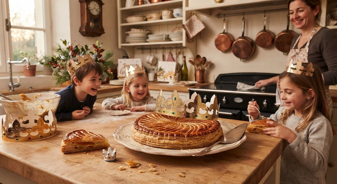 La Galette des Rois - Galette + crown