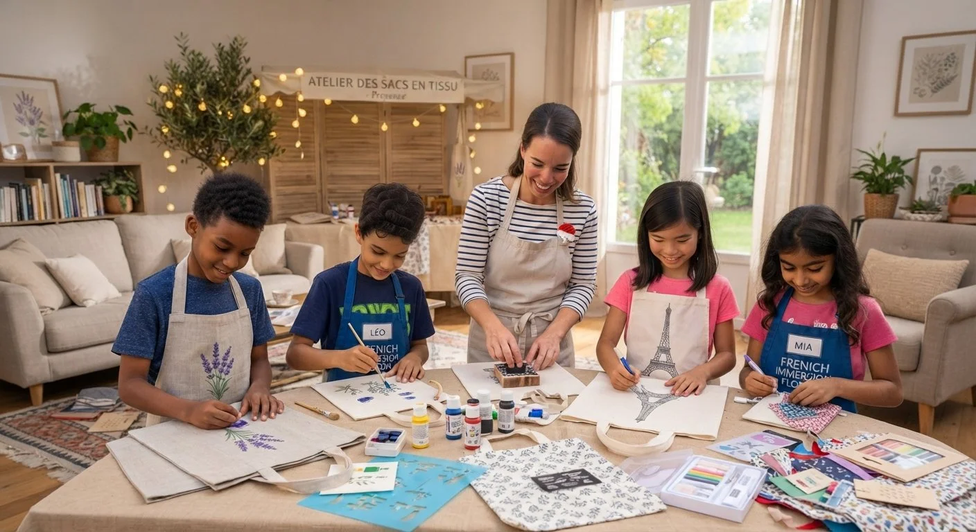 French Holiday Creations - Decorate a holiday bag