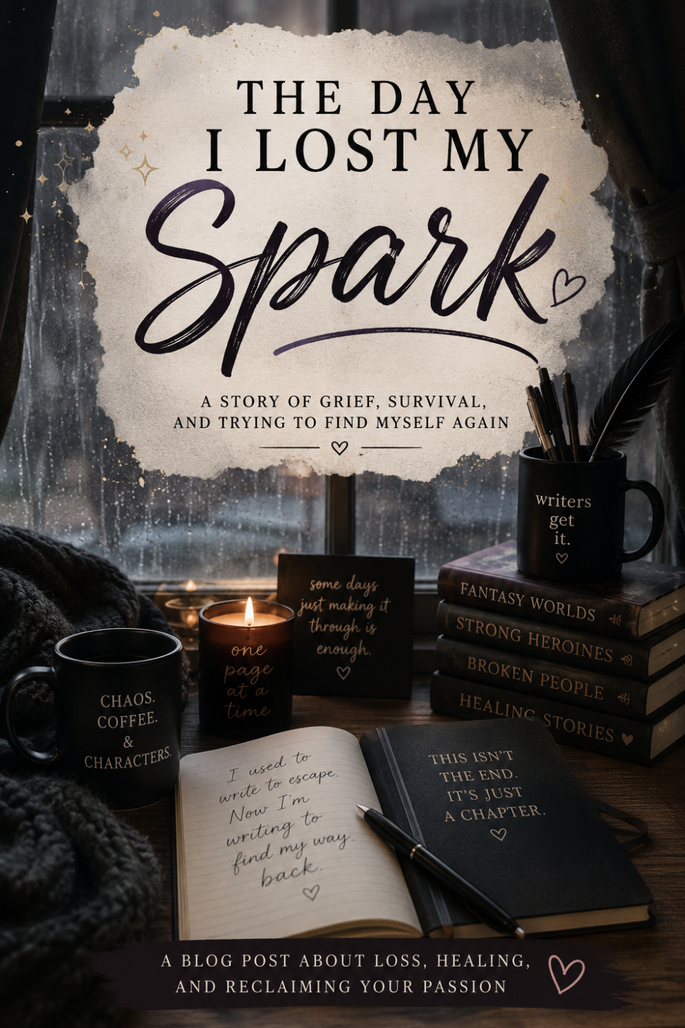 The Day I Lost My Spark: The Writer Who forgot how to write