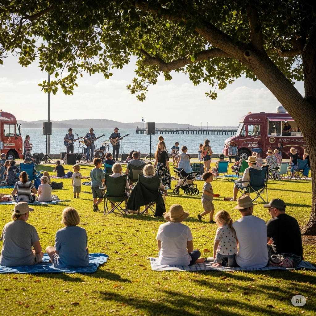 Music in the Park Woody Point