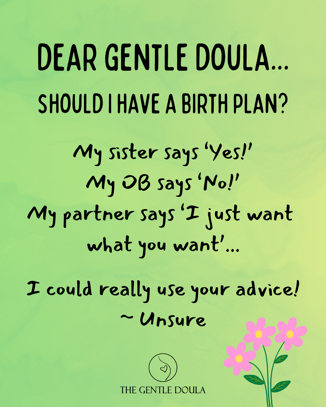 Should I have a birth plan?