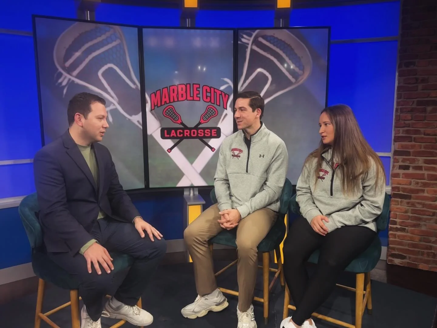 We had the chance to speak today with @johnsartoritv @wvlt about the @usalacrosse grant we received! We are grateful for the investment in the Knoxville lacrosse community, and we are excited to help grow the game. Look for us at 5PM! #growthegame