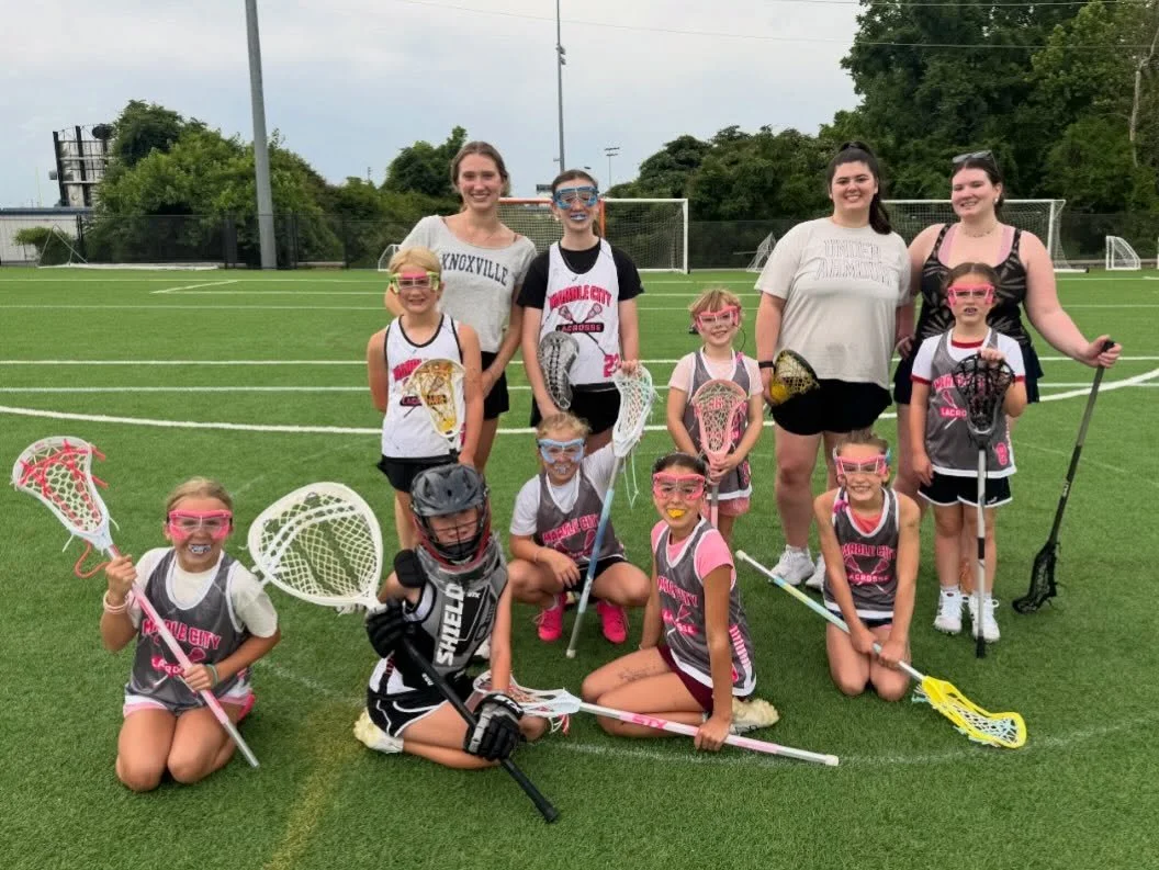 Fun first day of practice! (Forgot to get a group picture of the high schoolers 🤦🏻 will get one Thursday!) #marblecitylax #youthlacrosse #summerlax
