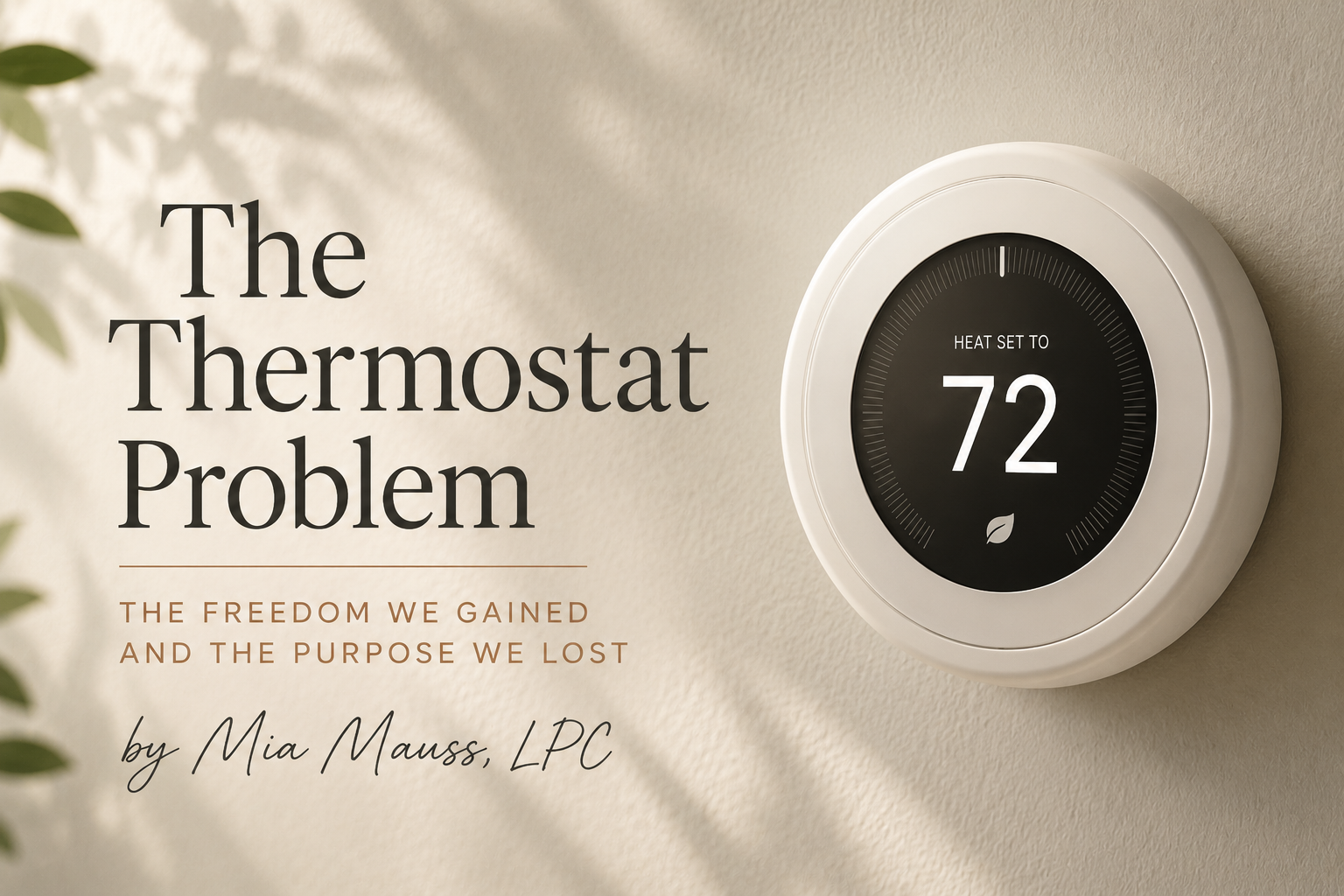 The Thermostat Problem