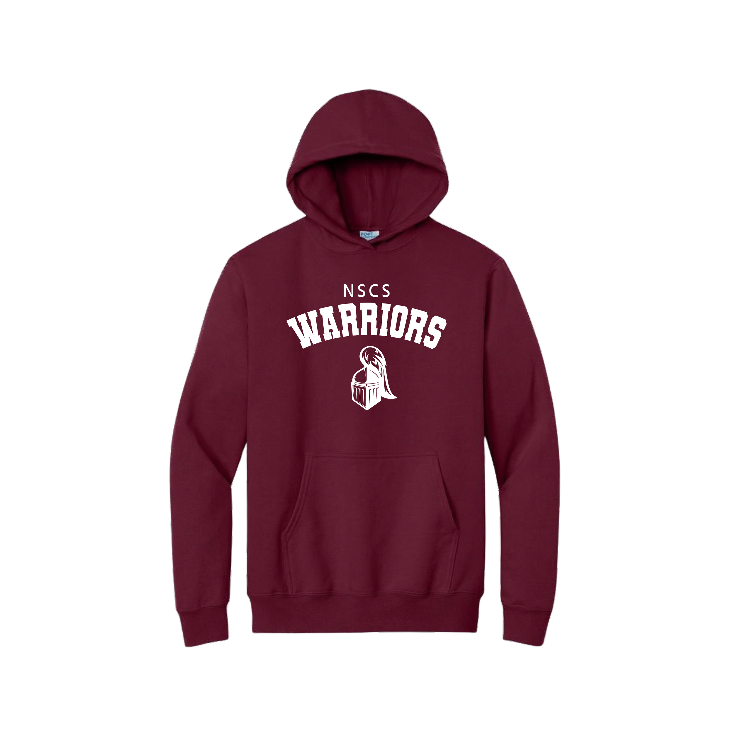 NSCS ADULT SIZE WARRIORS HOODIE - SPIRIT WEAR (STAFF, PARENTS, COACHES ONLY)