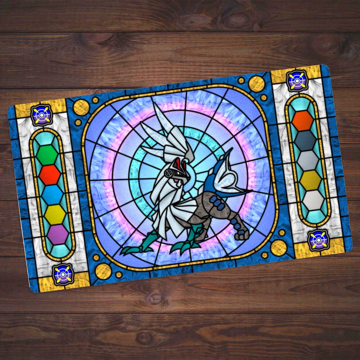 Silvally Stained-Glass Playmat