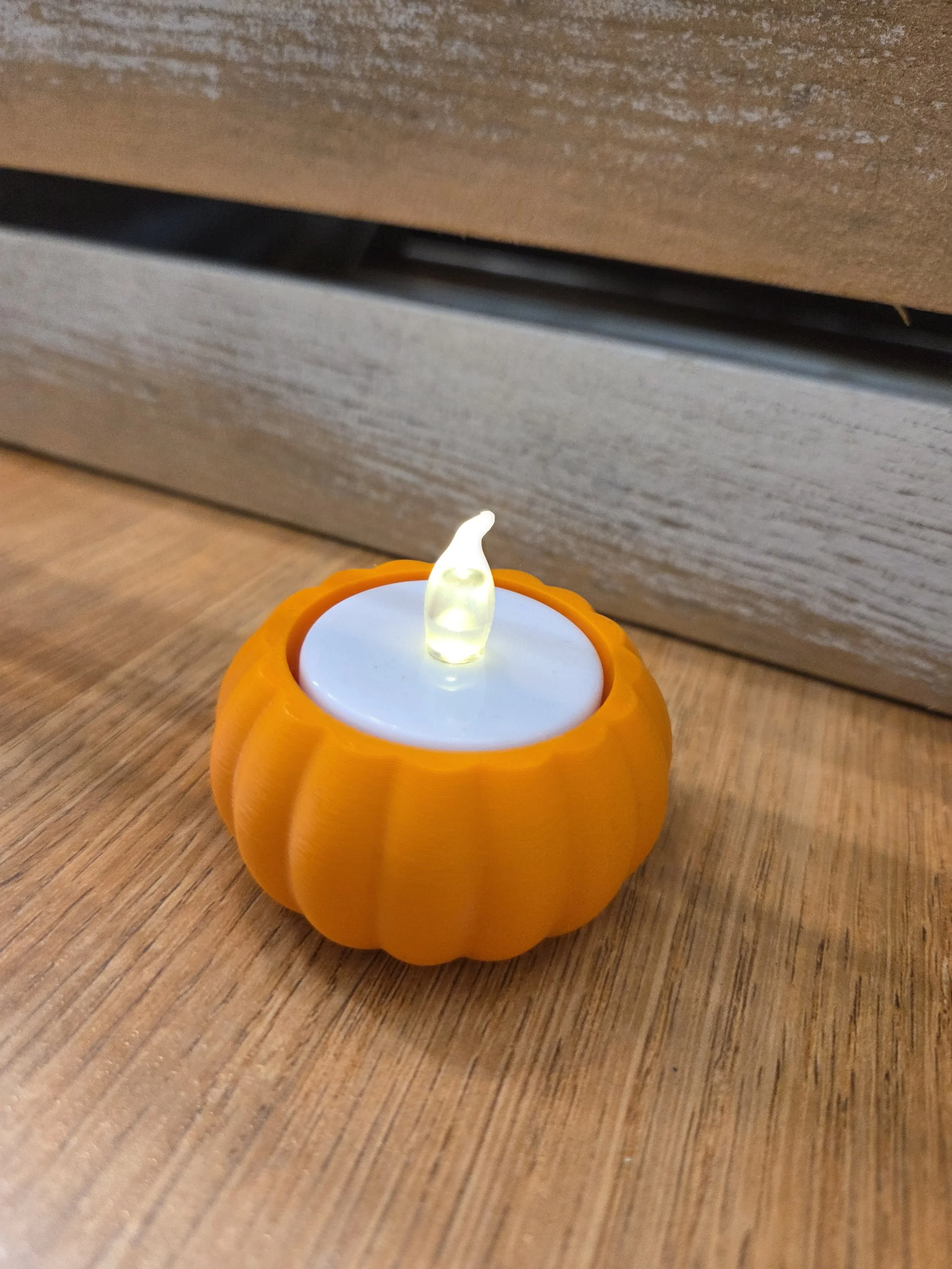 Pumpkin Tealight Holder