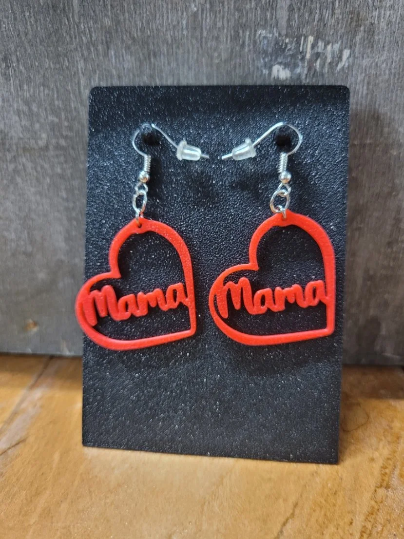 Earrings - Mama