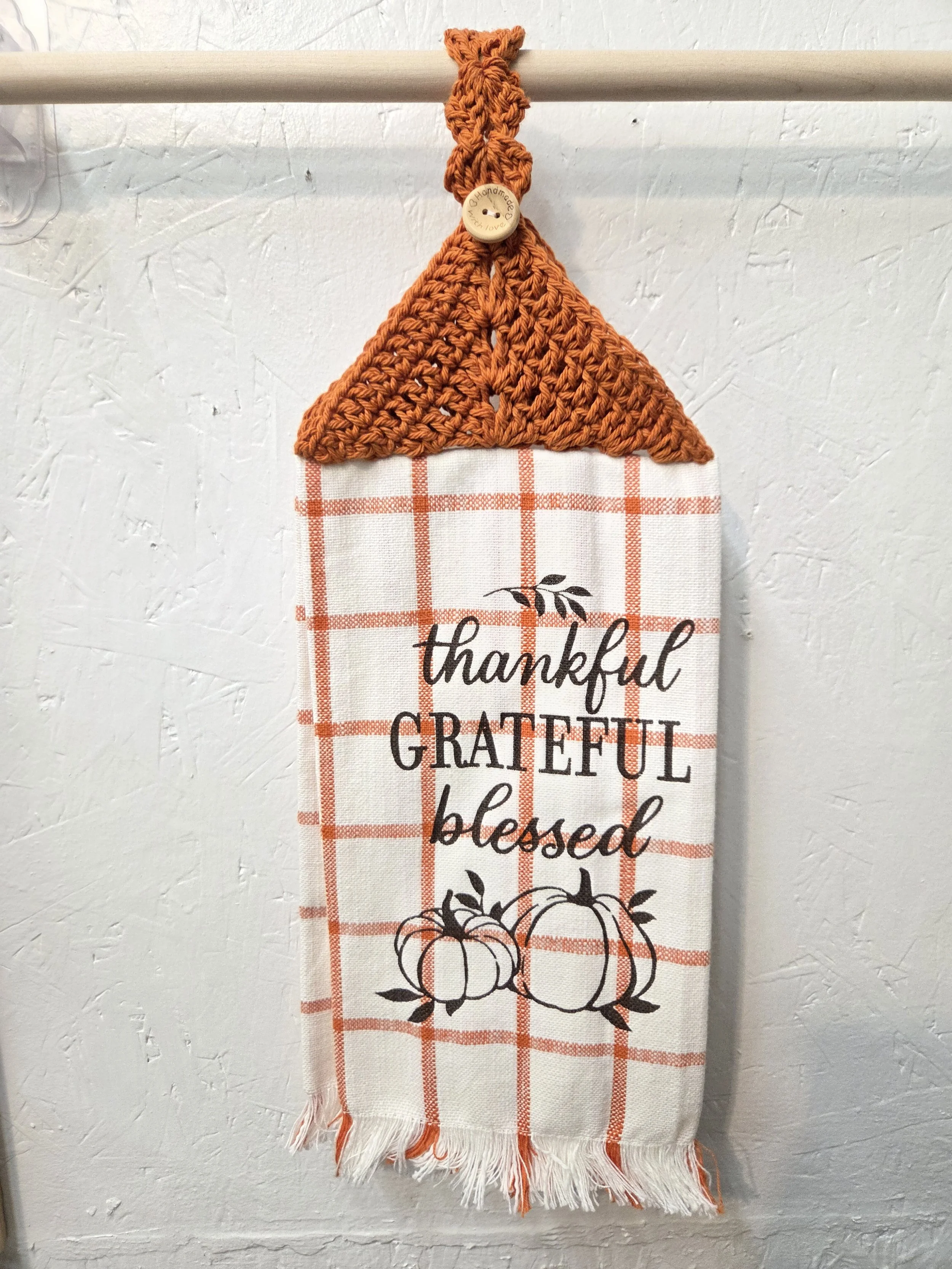Thankful ~ Grateful ~ Blessed Towel