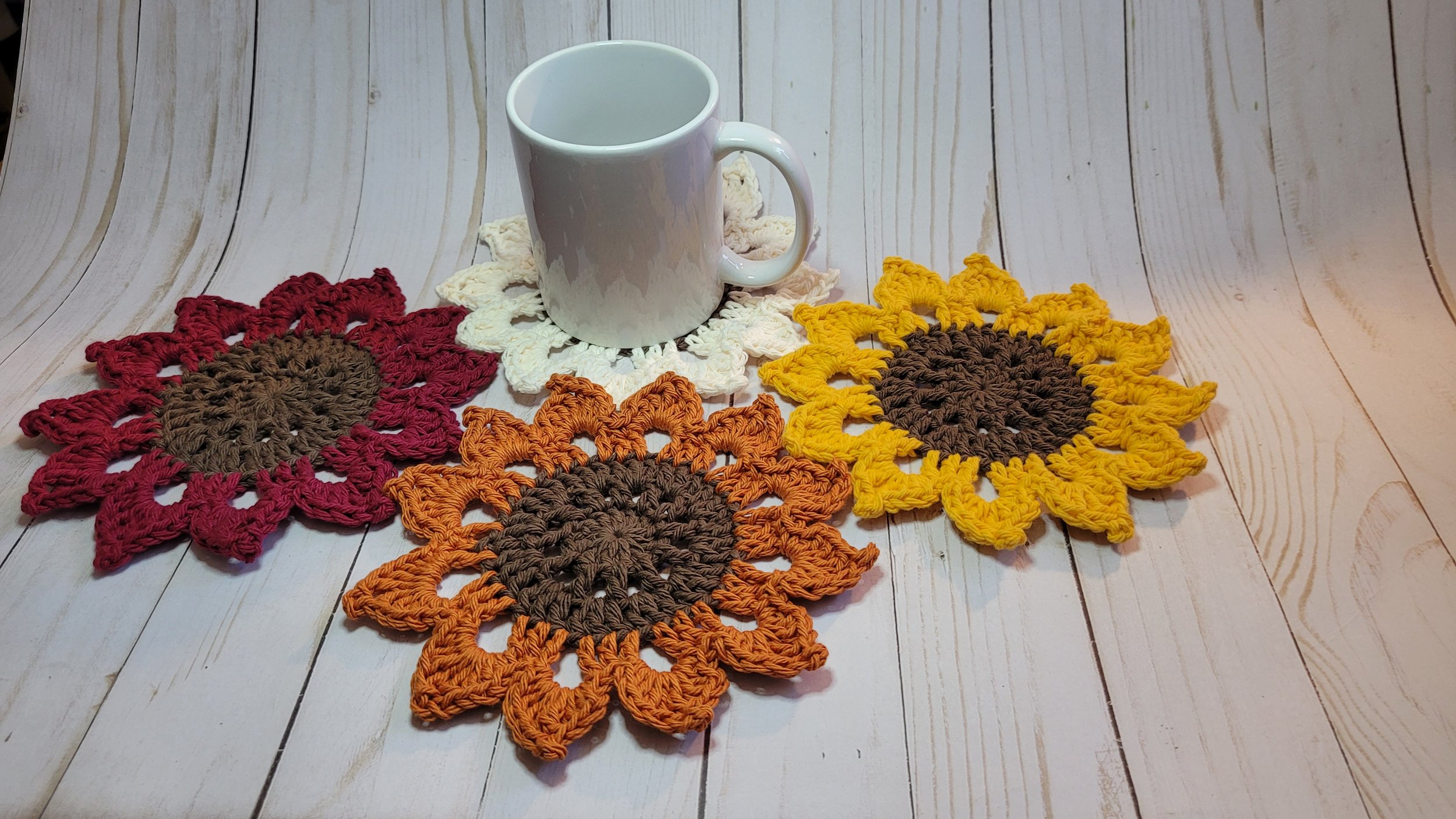 Coaster - Sunflower (Multi-color)