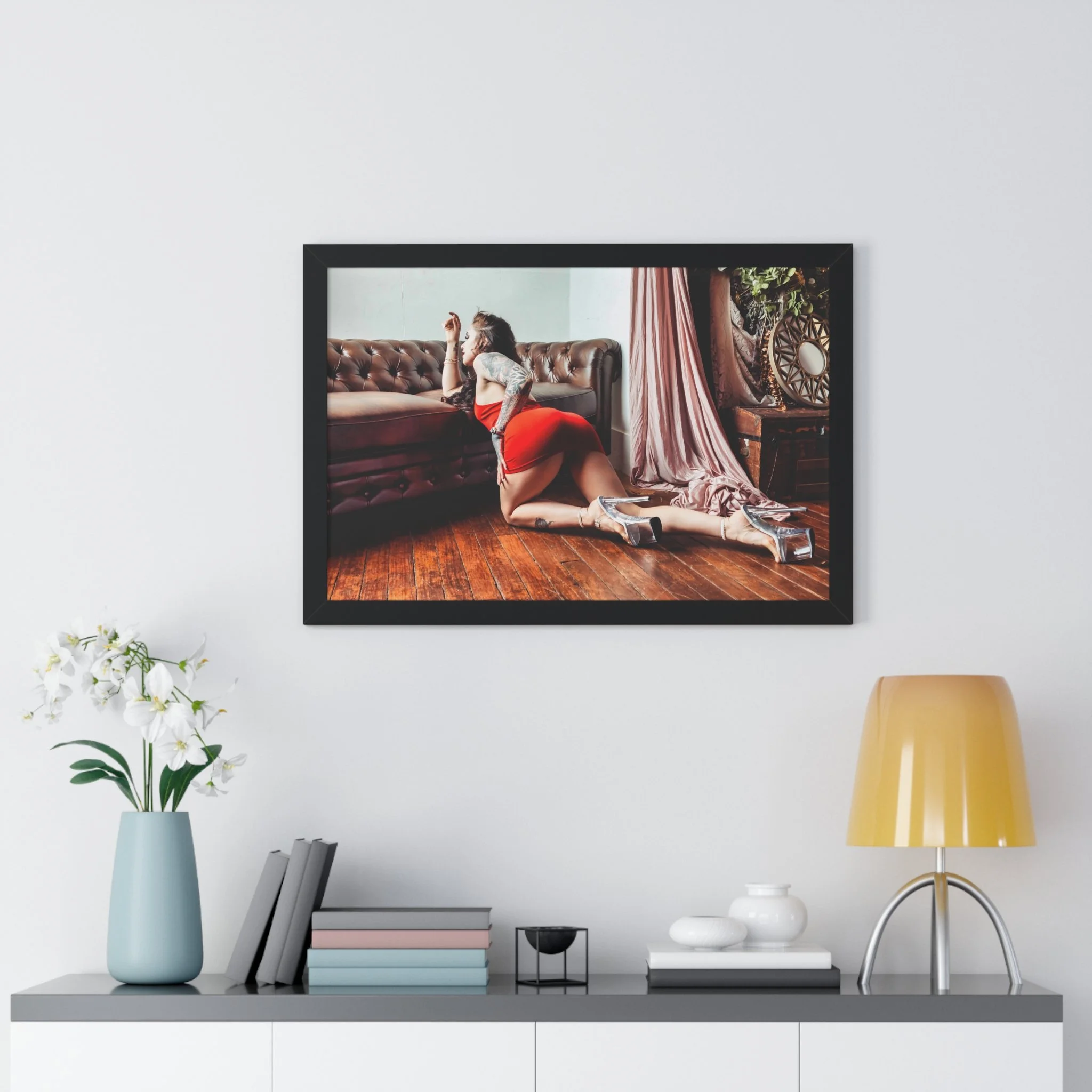 Framed Poster - Retro Glam Wall Art