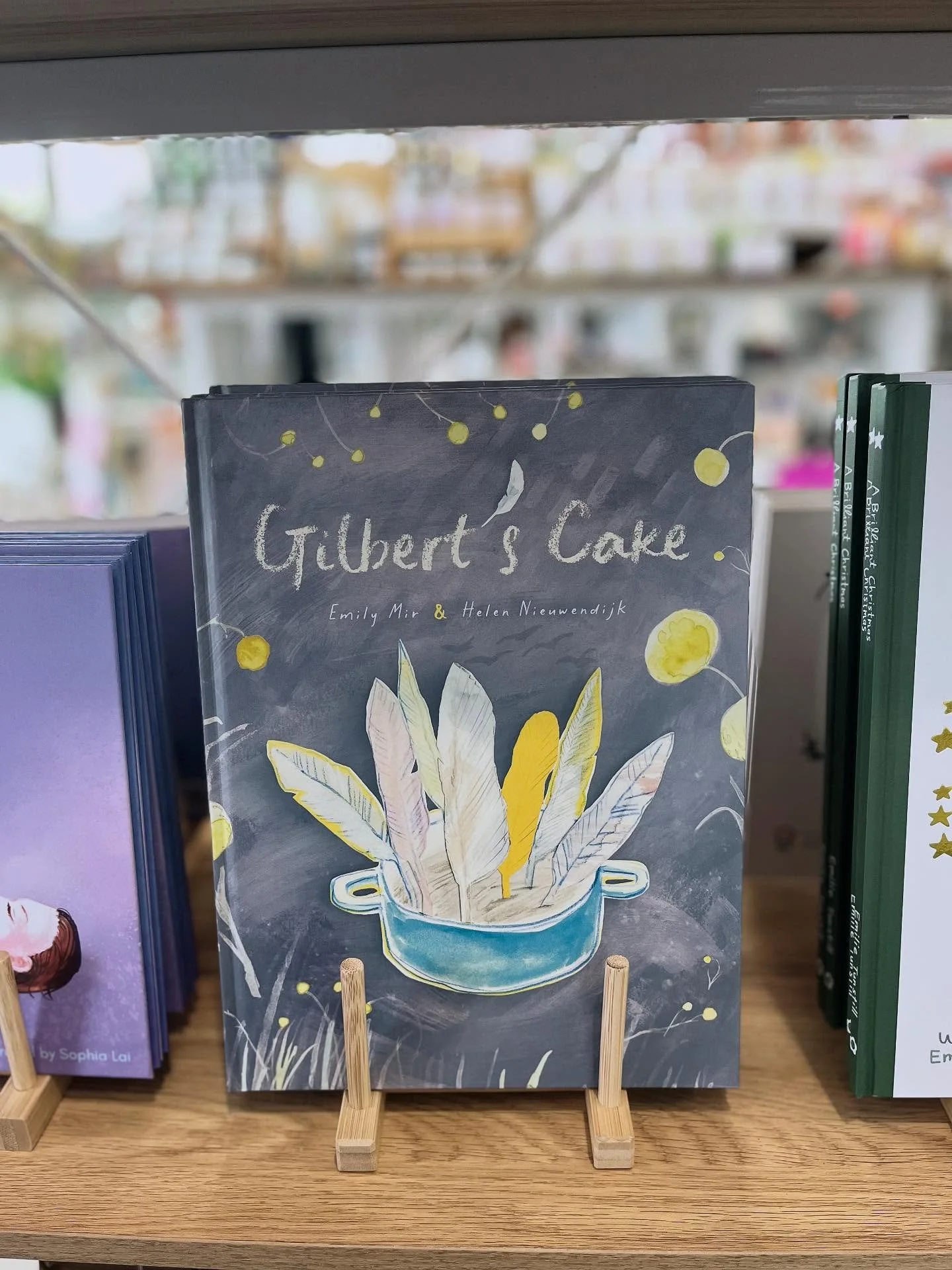 I just dropped off some copies of Gilbert&rsquo;s Cake to @euphoria.sbc  in Aldinga Beach. It&rsquo;s now sitting on the shelves amongst other books published by local authors ✨✨✨ The founder of this collective retail space, Charlene, greeted me and 