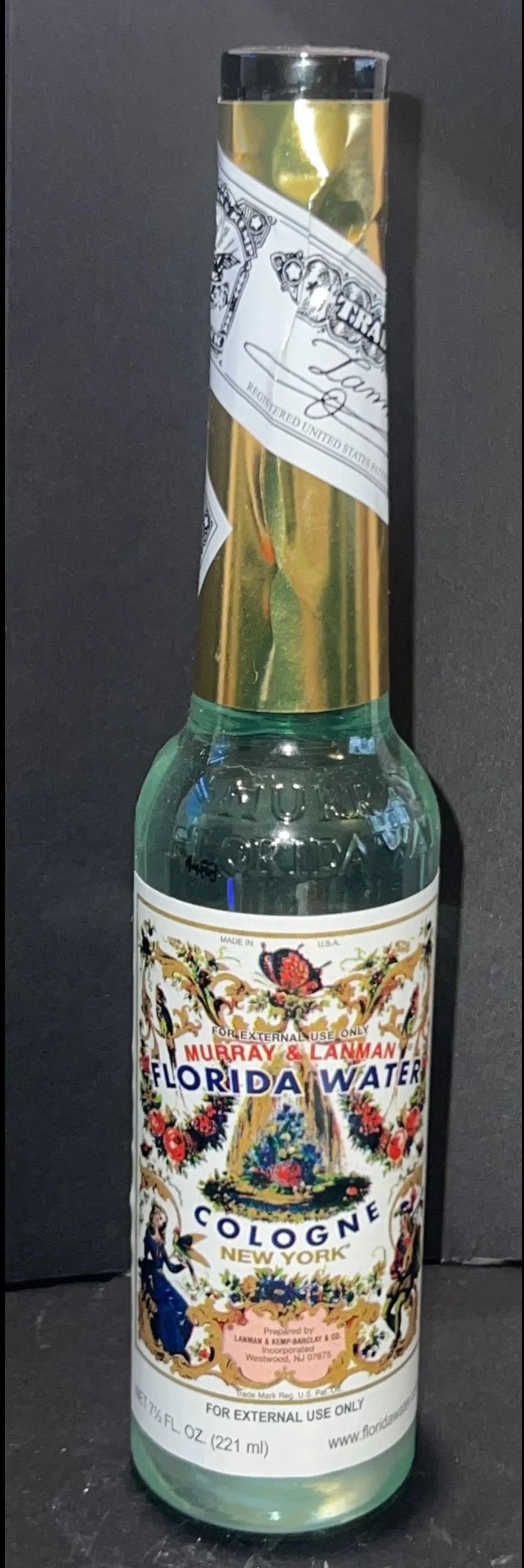 7 0z bottle of florida water - mystical purification cologne