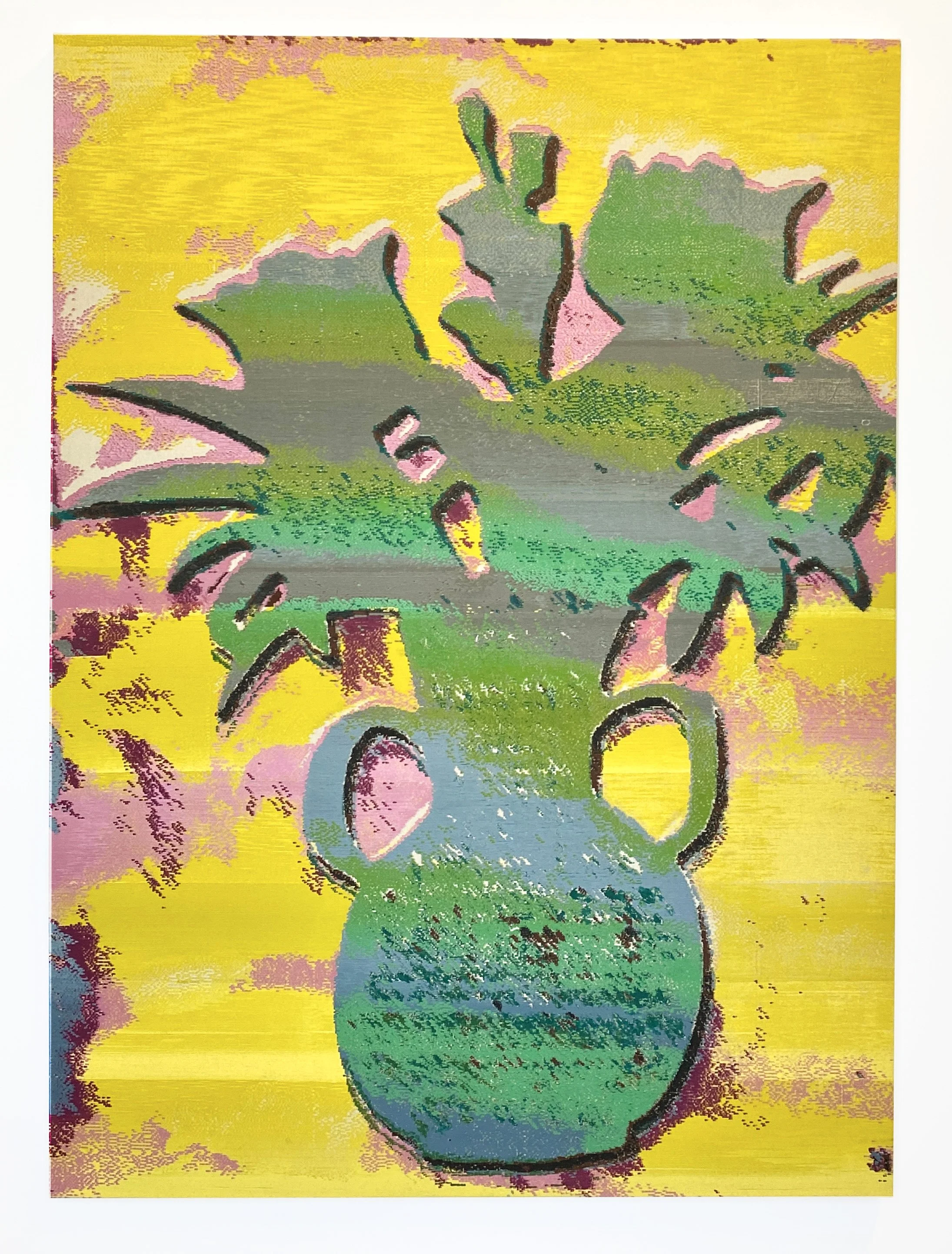 Vase Silhouette • 66" x 48" • Acrylic on canvas • 2021