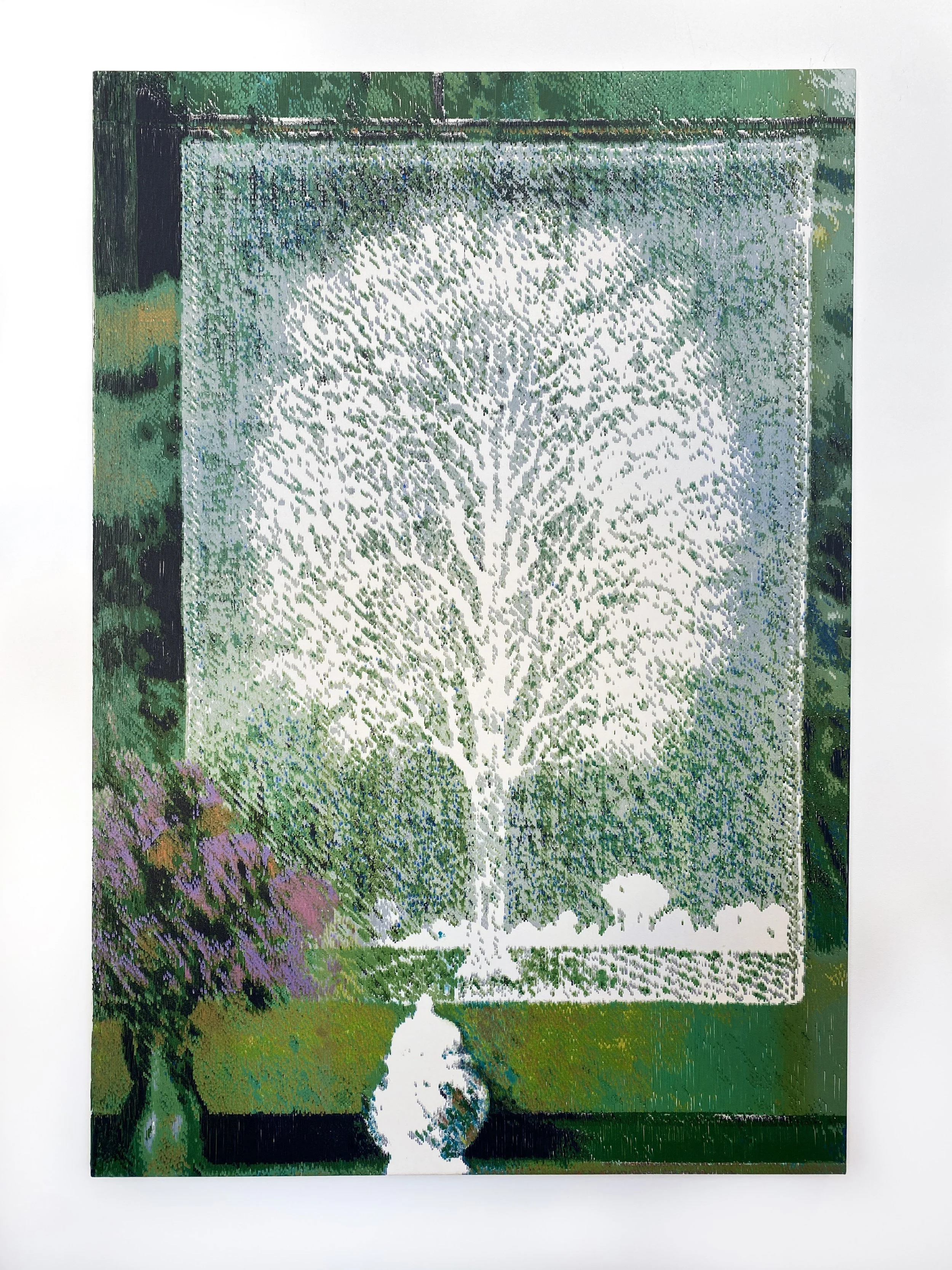 Tree of Life (tribute to Robert Lawson) • 48" x 33" • Acrylic on canvas • 2021