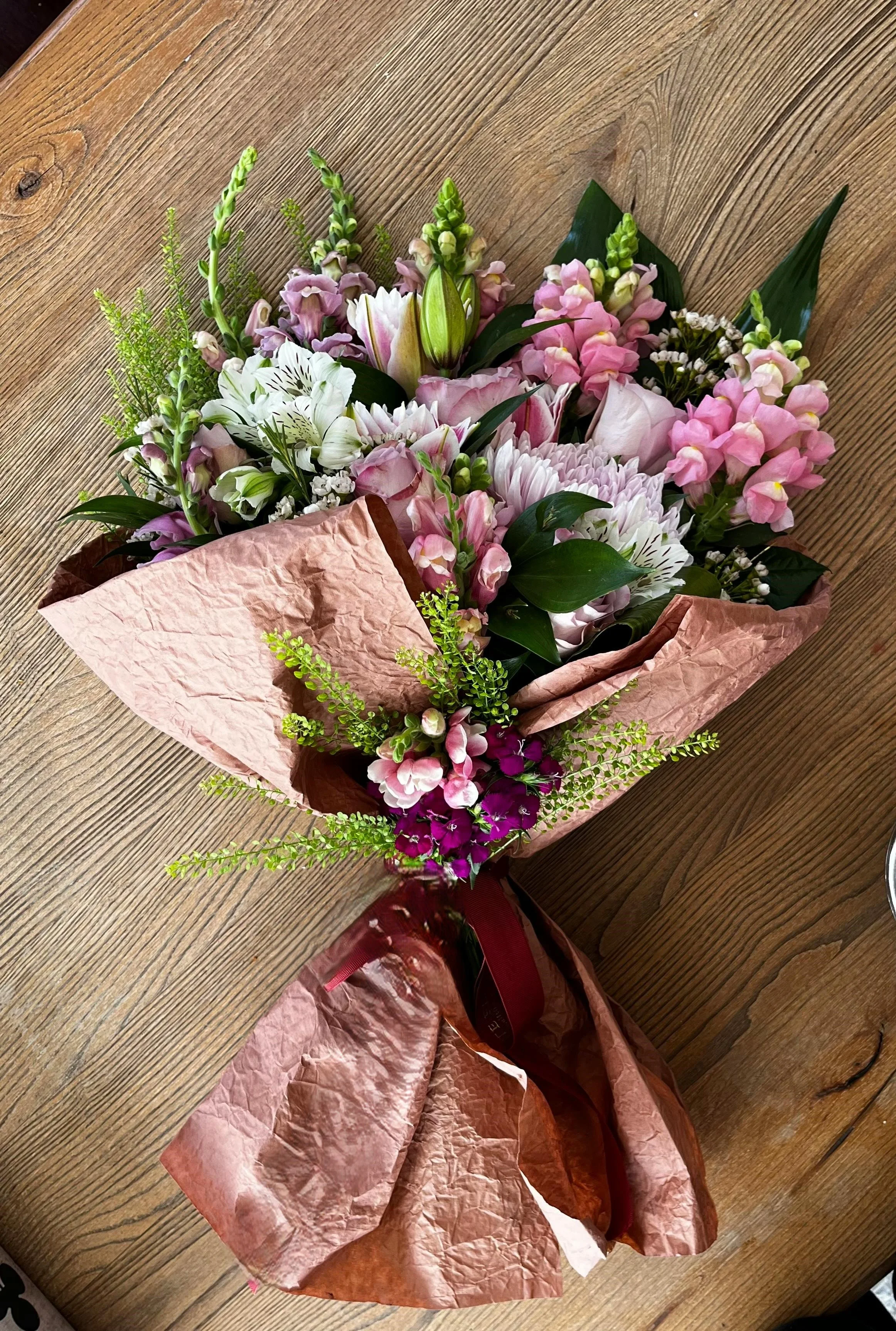 Purple beauty bouquet