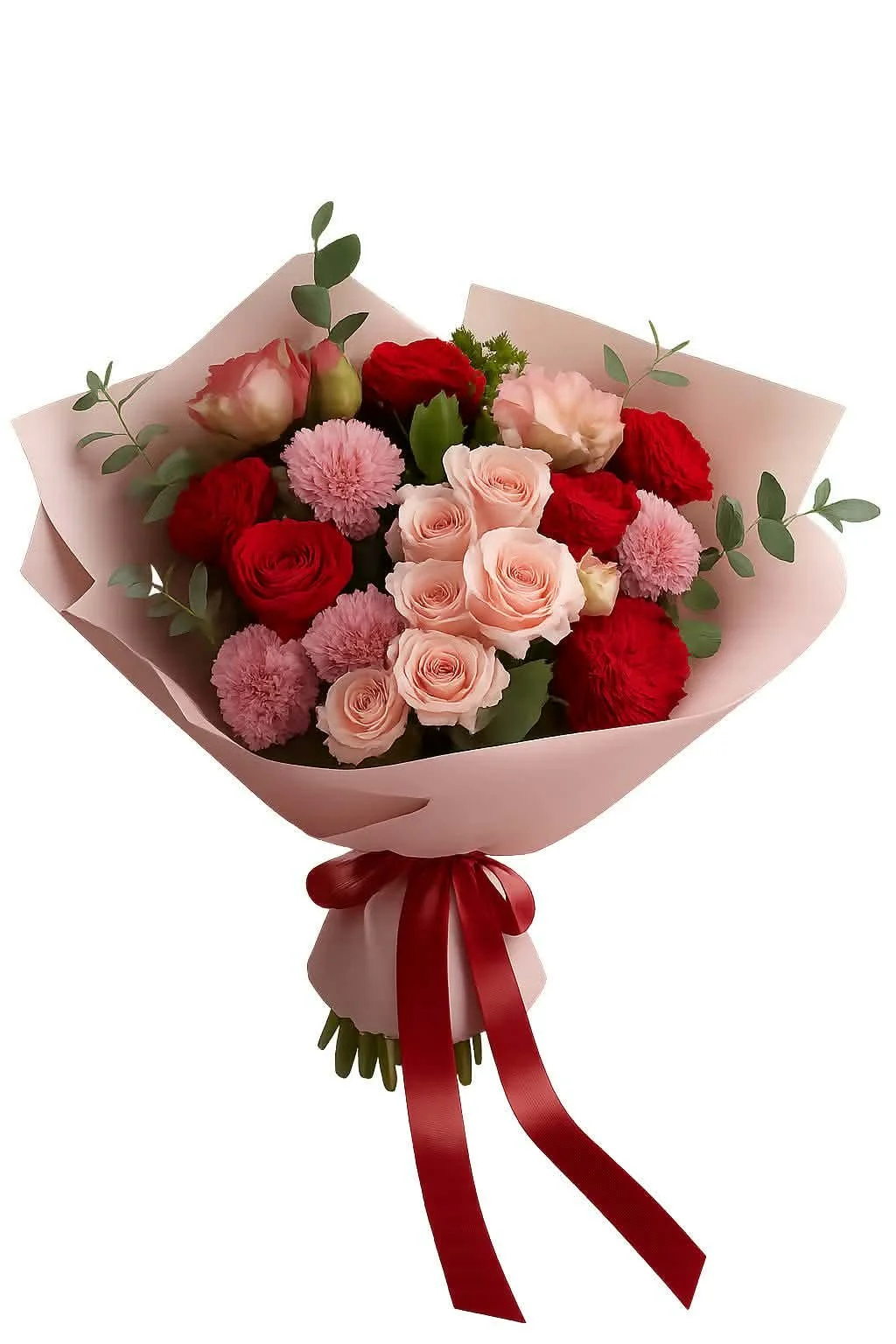 Luxurious Rosy Elegance Bouquet