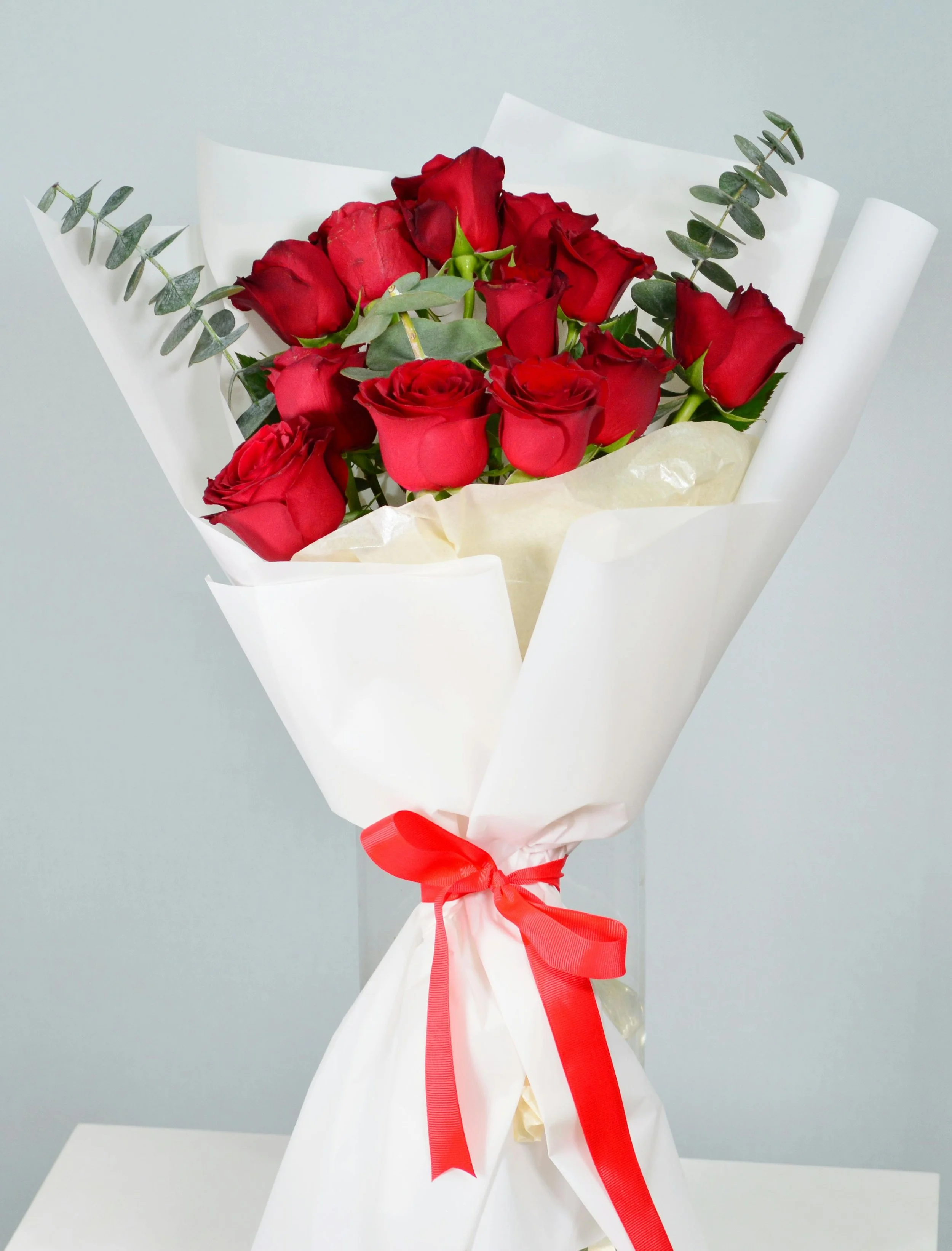 Dozen Red Roses Bouquet