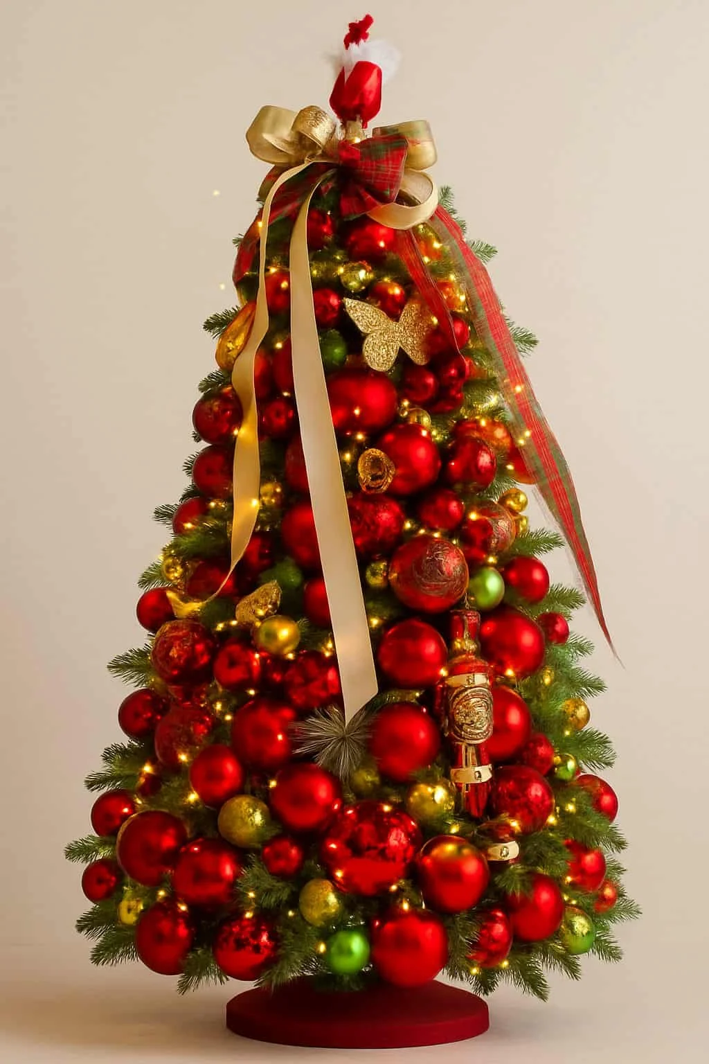 Deluxe Pre-Lit Decorated Christmas Tree