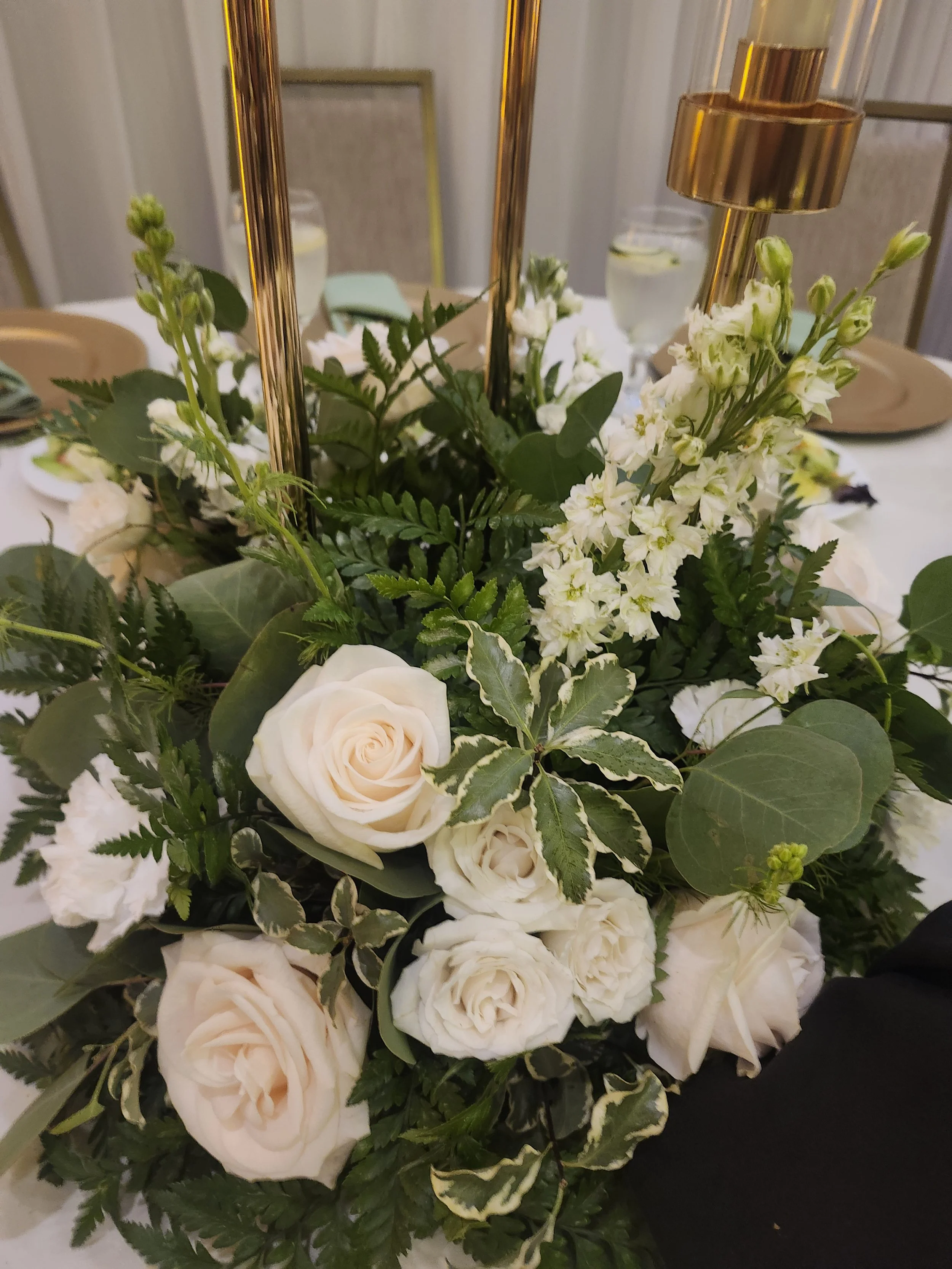 Floral Elegance Centerpiece