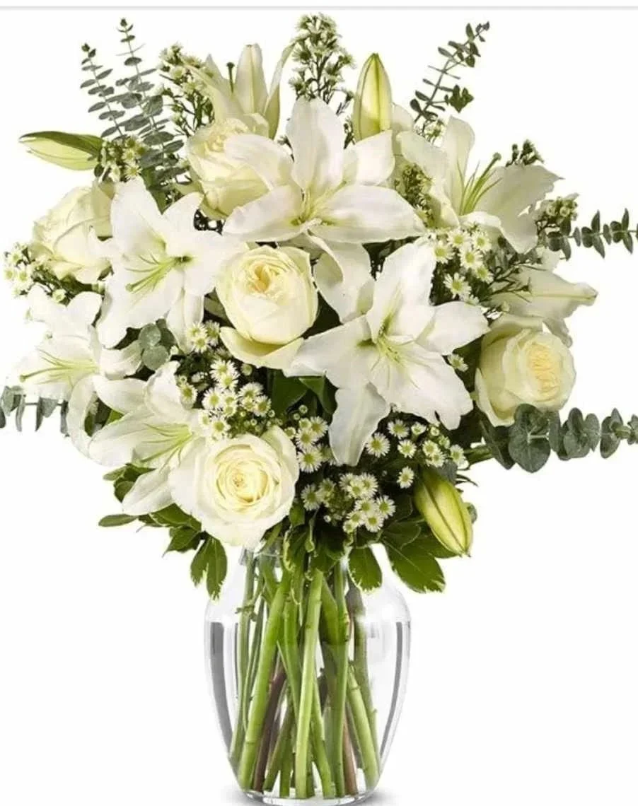 White Elegance Flower Bouquet
