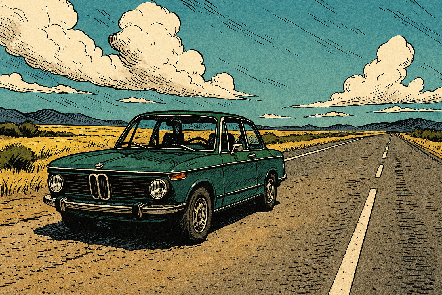 The Stranger with the Amazongrun BMW