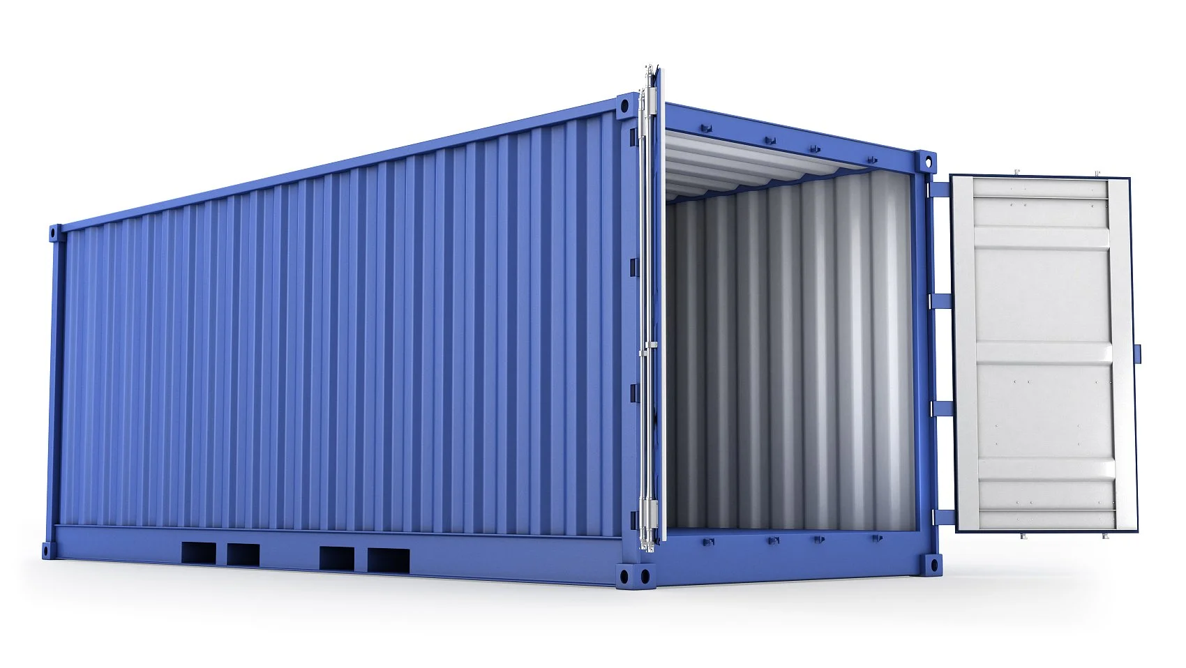 Opened blue freight container.jpg