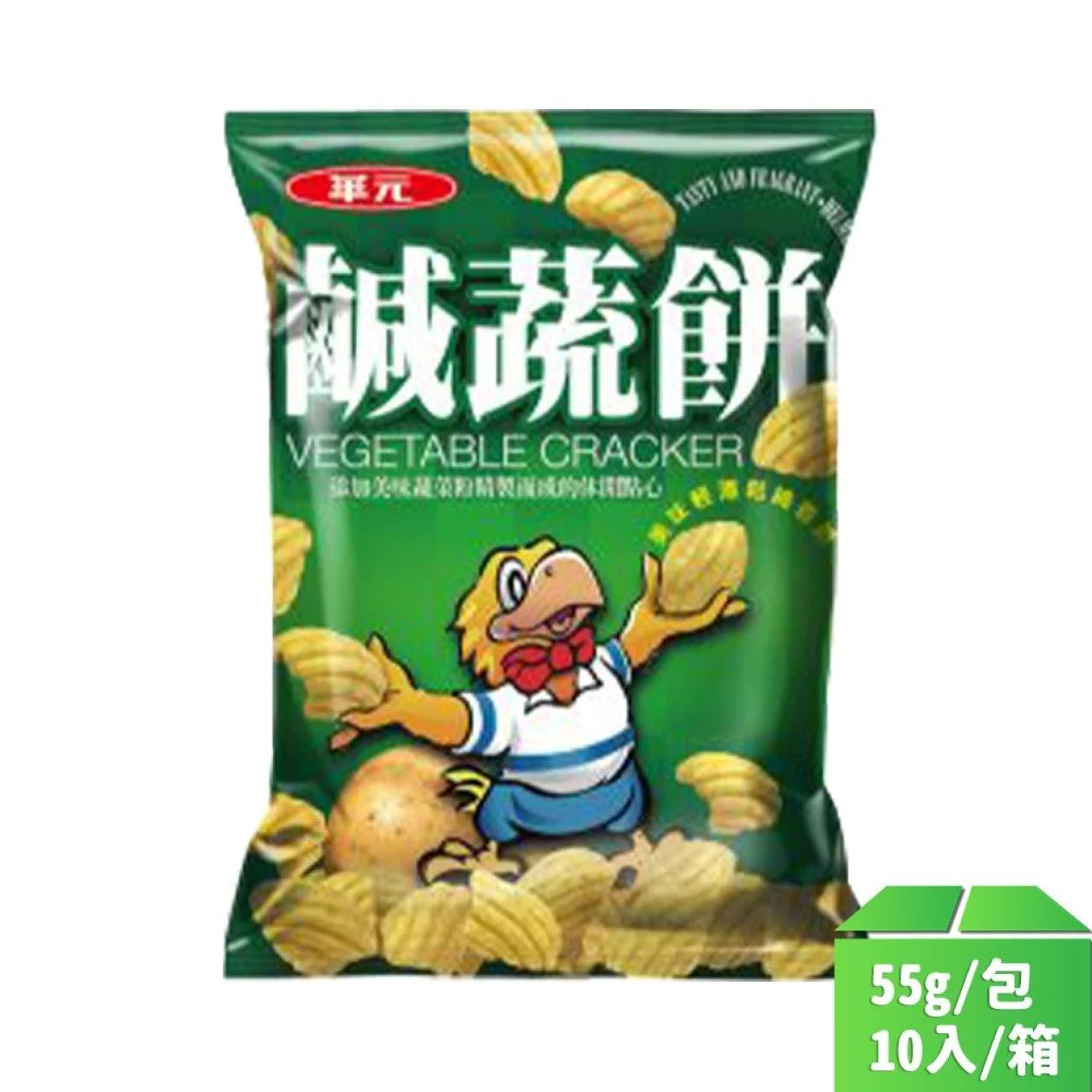 Hwa Yuan - Salty Vegetable Crackers - Pack