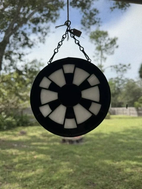🖤 Galactic Empire Stained Glass Panel