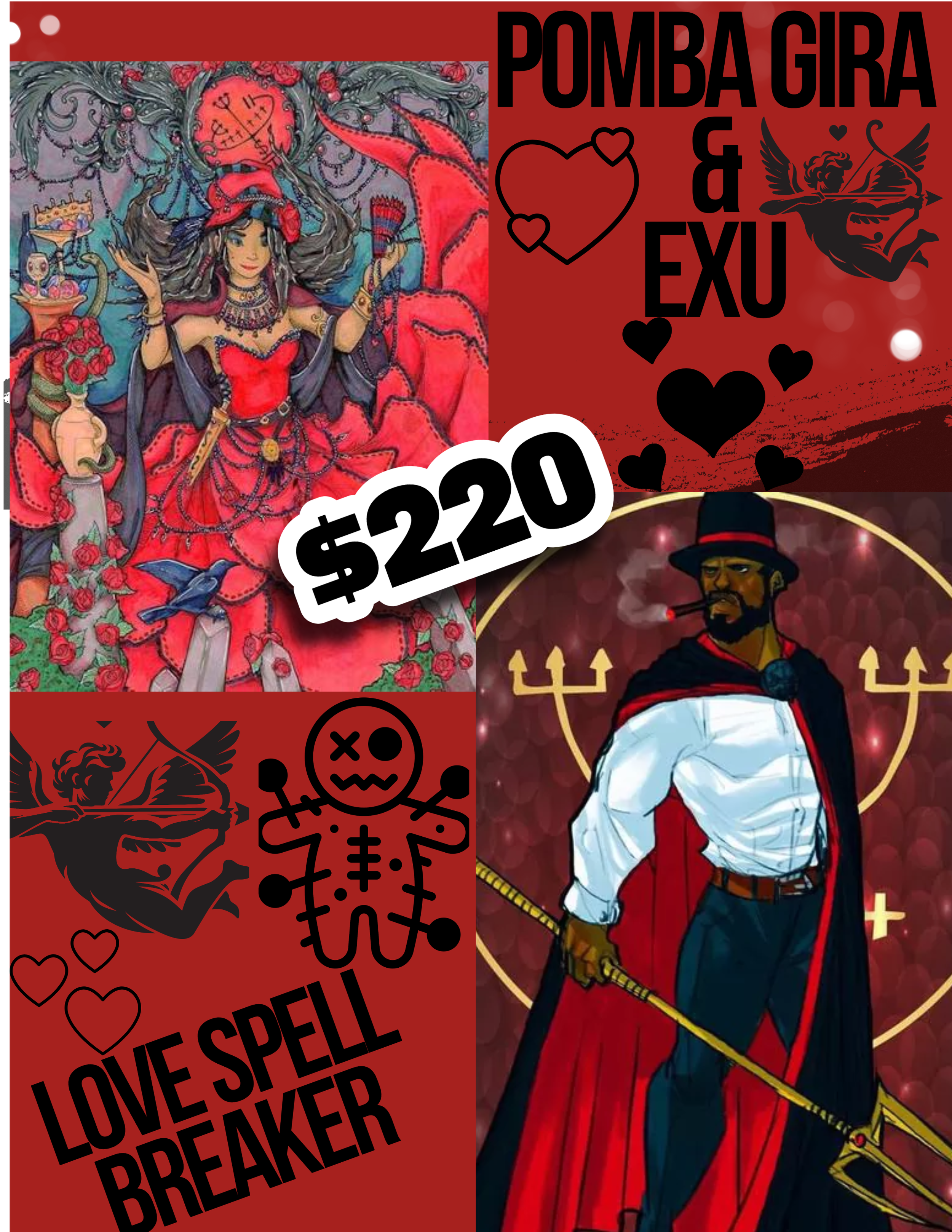 Exu & pomba Gira - love spell breaker