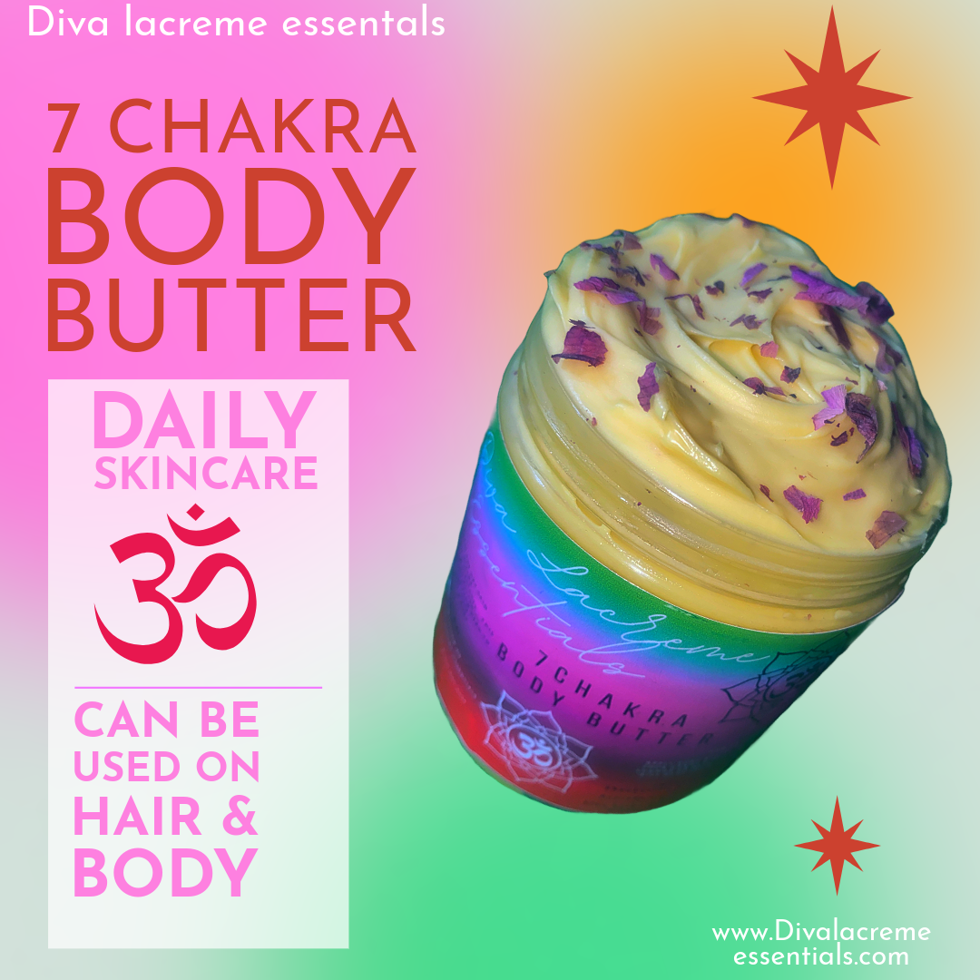 7 chakra body butter