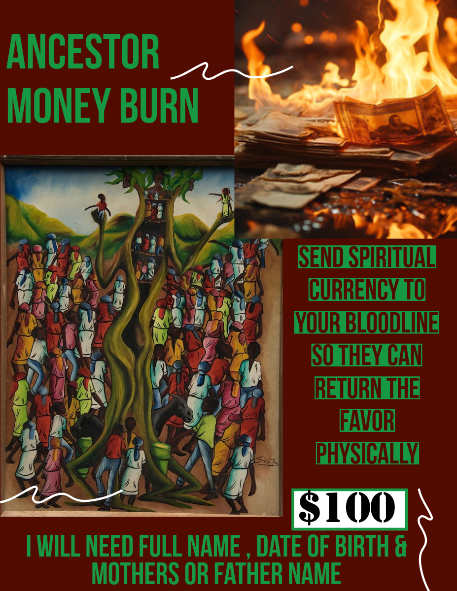 Ancestor money burn - ROOT WORK