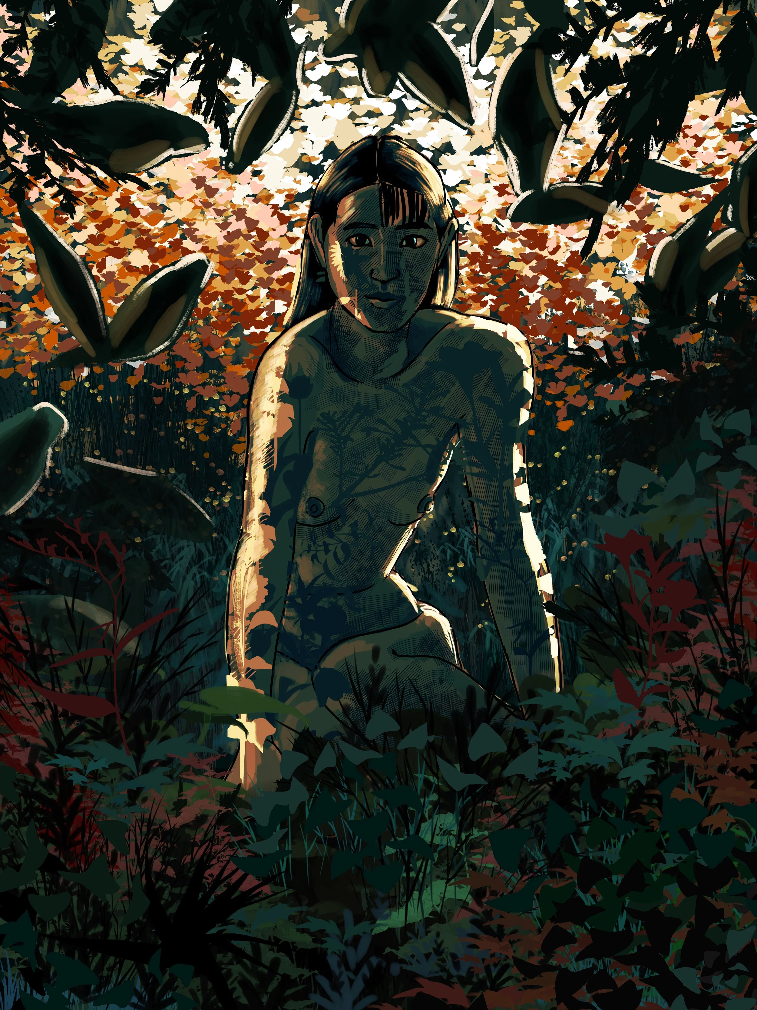 nude figures in the wild orange.jpg