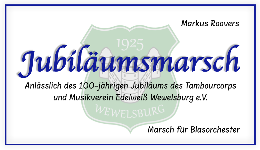 Nr.1: Jubiläumsmarsch (Blasorchester)