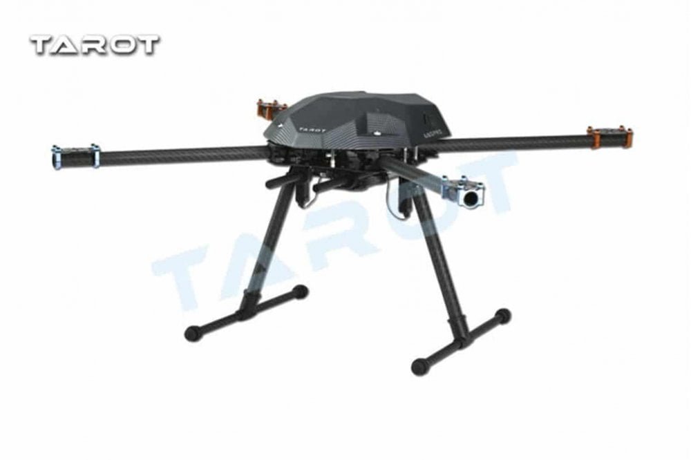 Tarot - XS690 Carbon Fibre Foldable Quadcopter Frame with Retractable Landing Gear - TL69A01