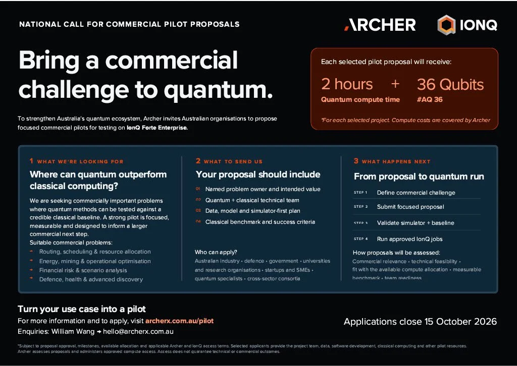 Quantum Commercial Pilot Challenge