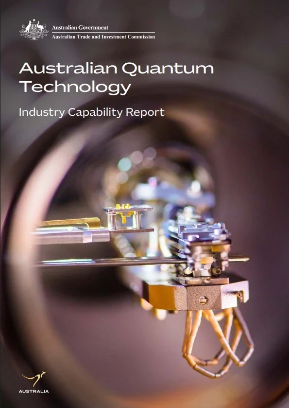 Cover of the Australian Quantum Technology Industry Capability Report
