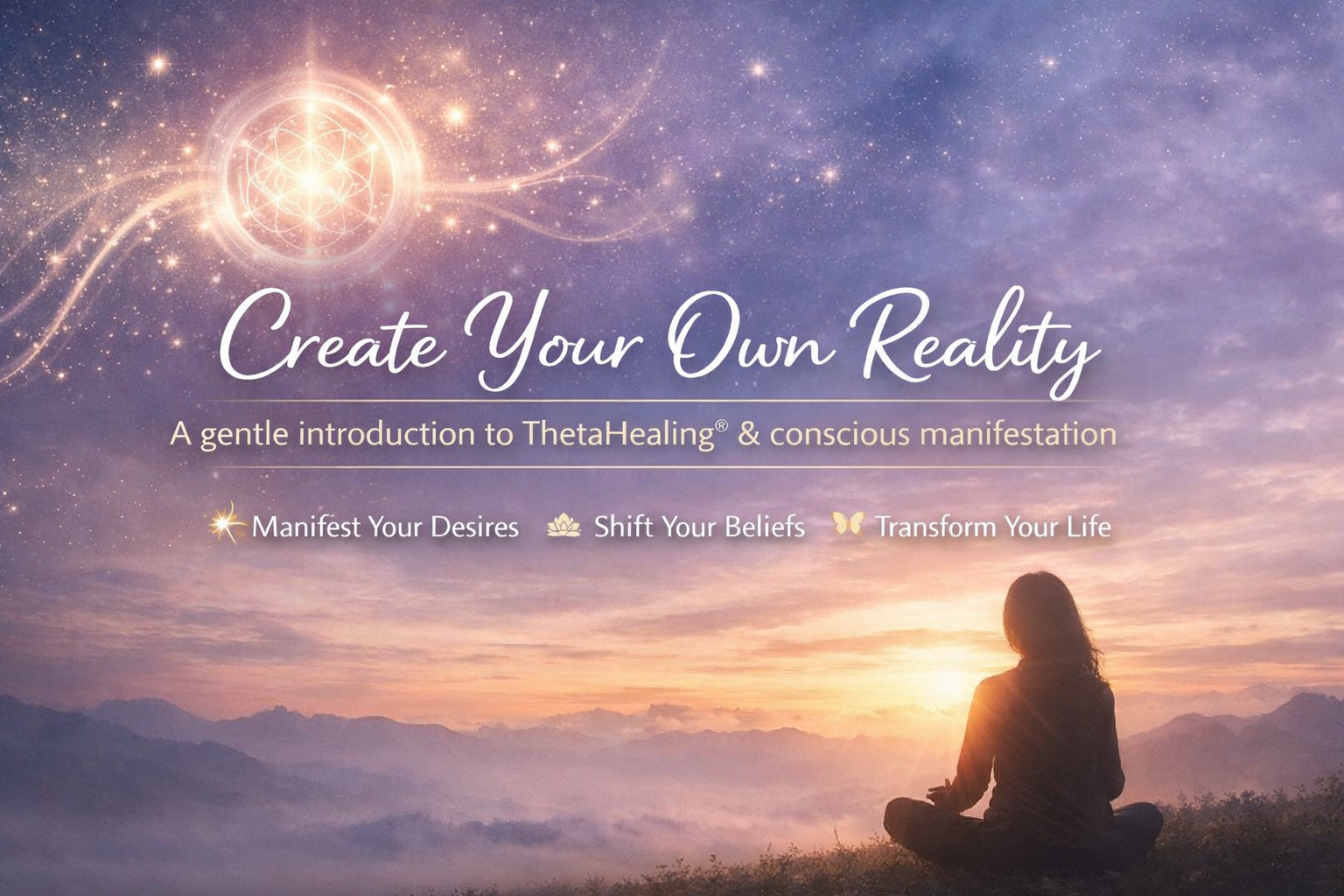 Create Your Reality: Free Healing & ThetaHealing® Intro | Thursday 25th June 2026