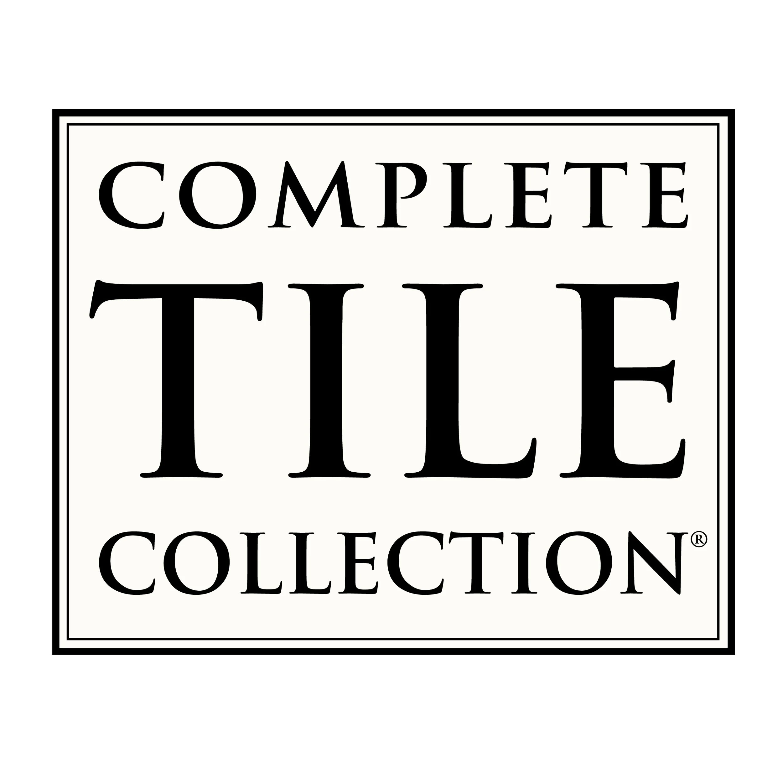 Logo of Complete Tile Collection in black and white