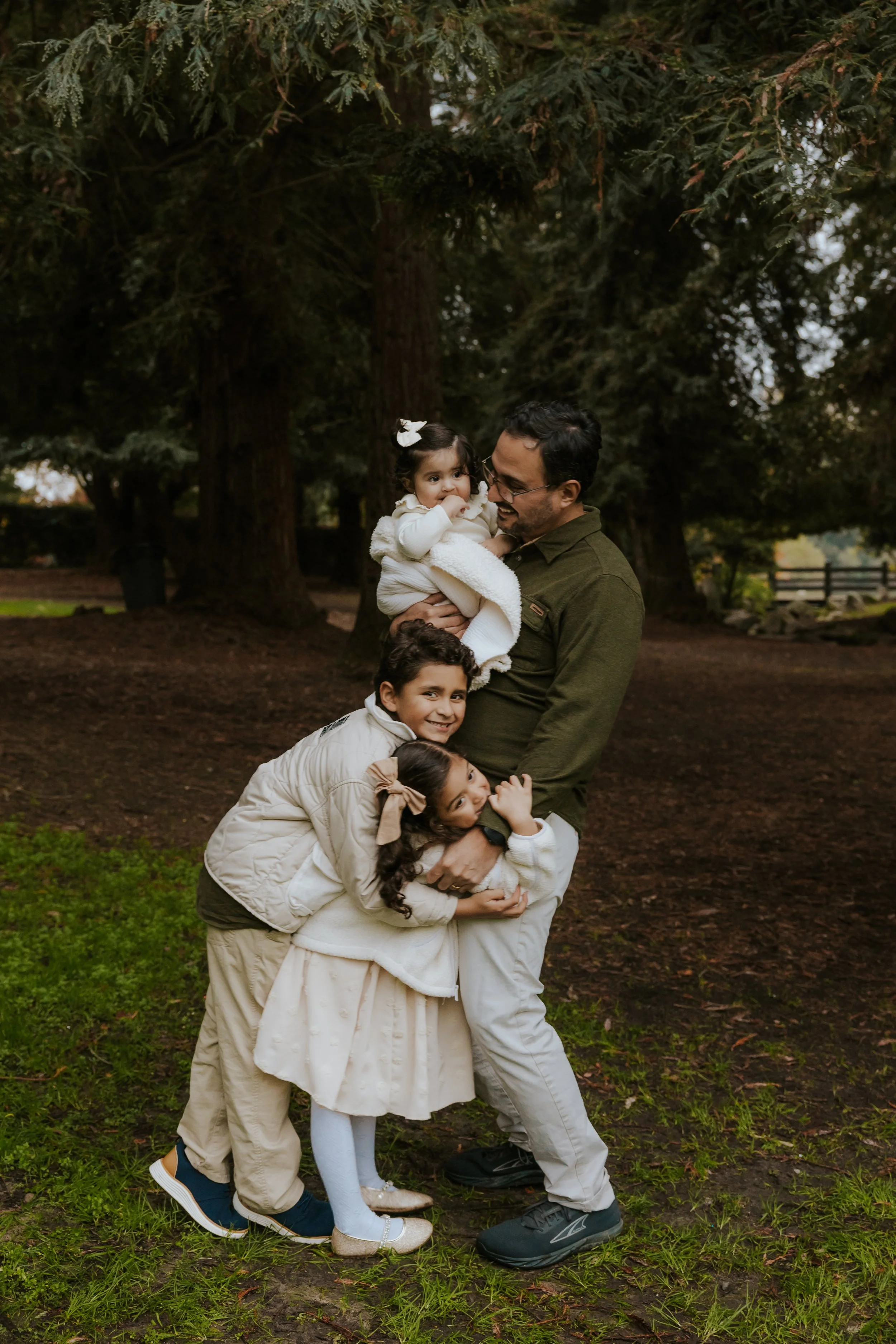 Fall family photos in Central California taken by a traveling photographer