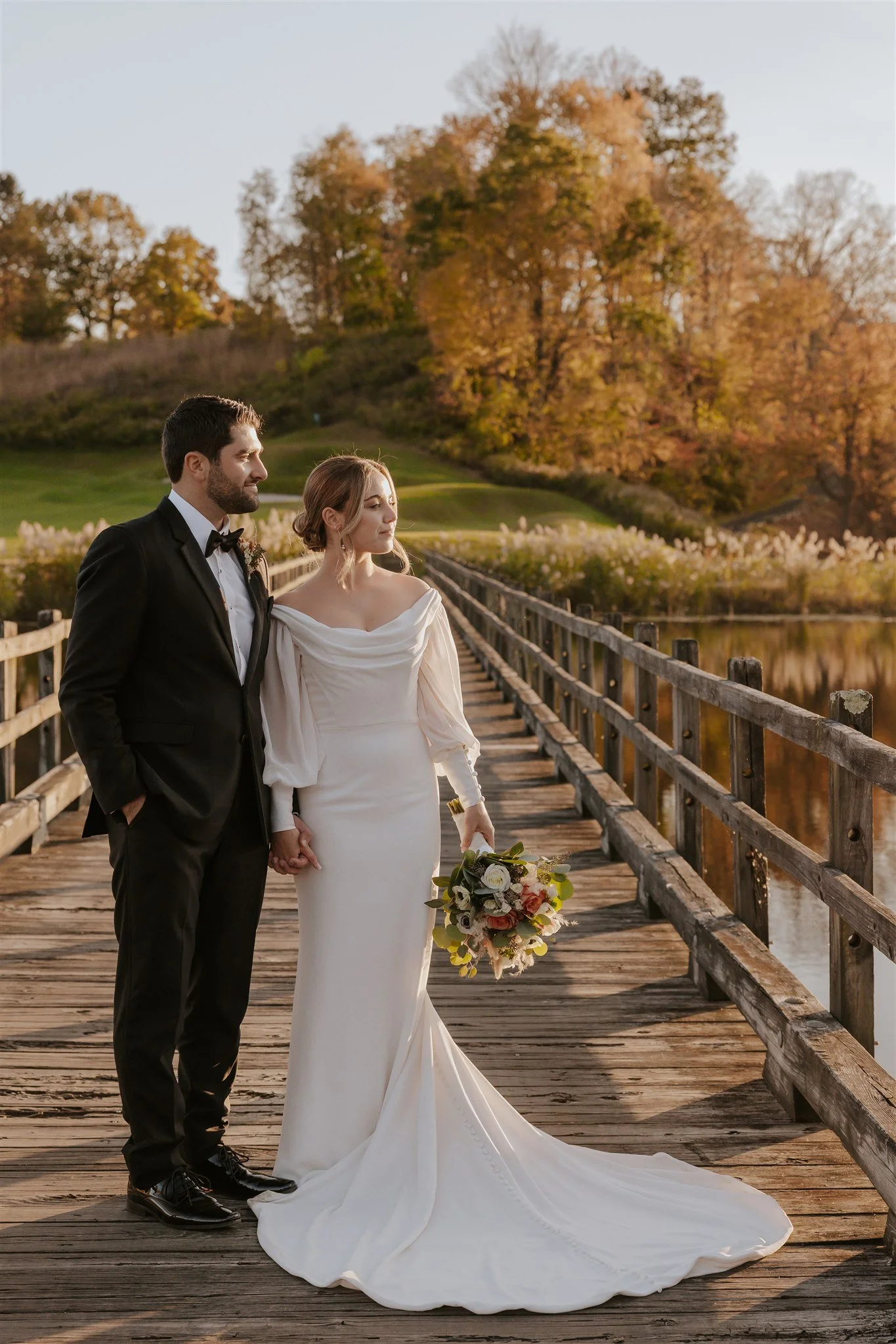 wedding photography taken place in hollow brook golf course in Cortland Manor NY