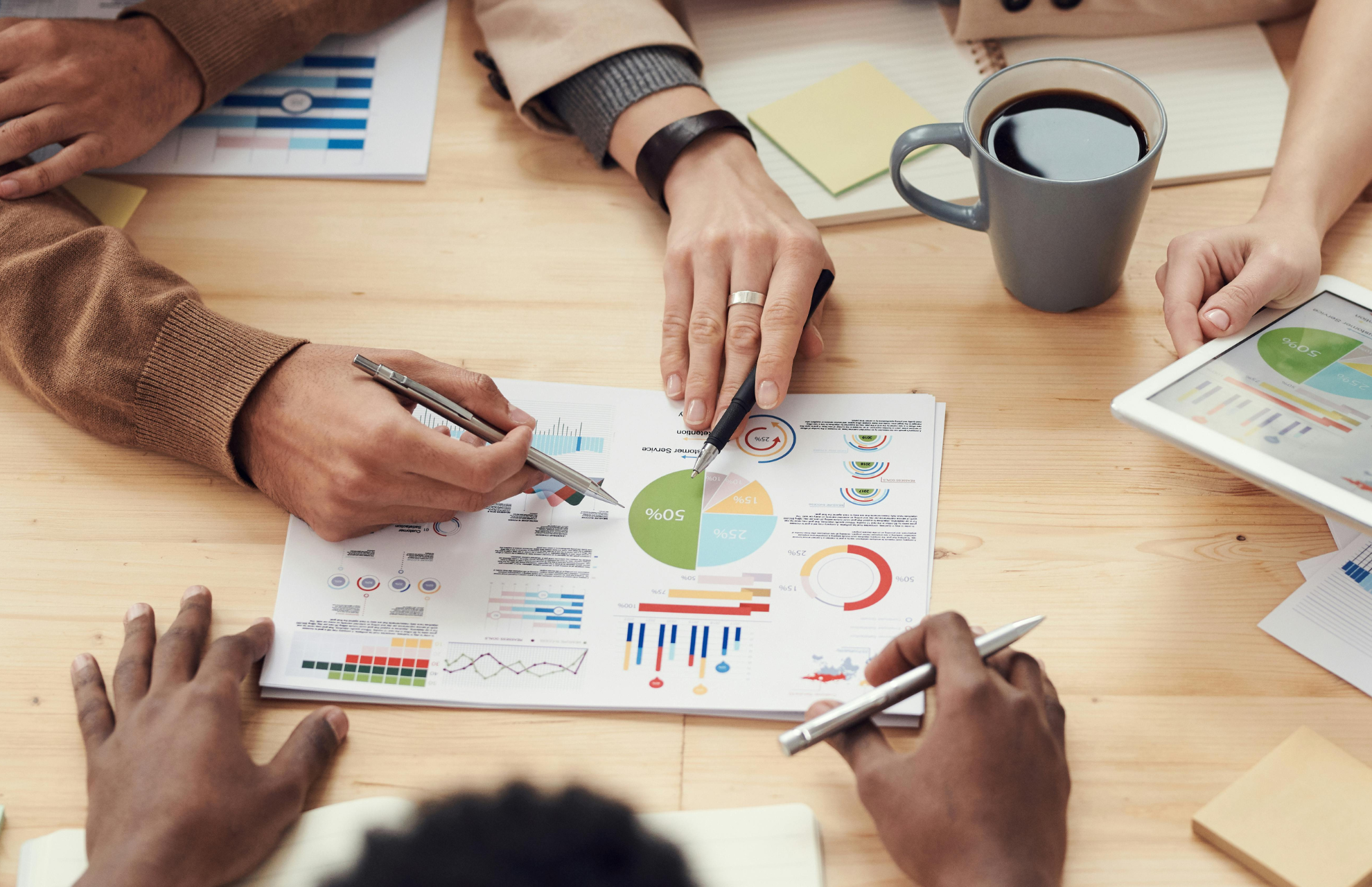 Start up, ondernemers in overleg