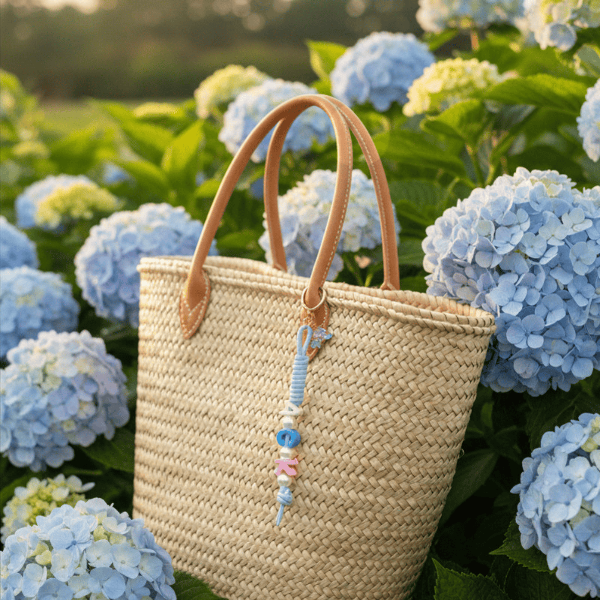 ACK Bag Charm, Blue