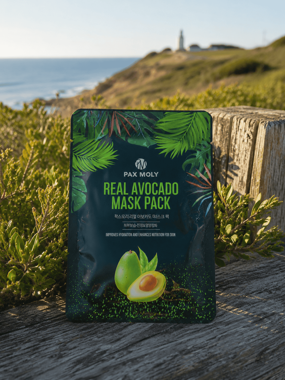 PAXMOLY Real Avocado Mask | Nourishing Korean Sheet Mask