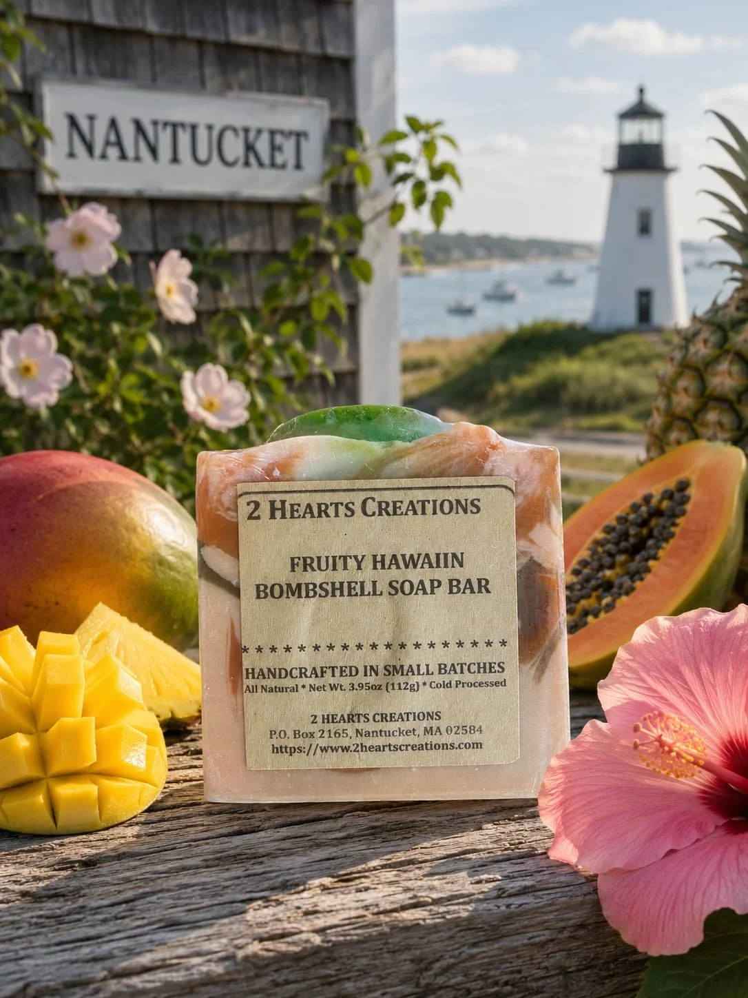 Fruity Hawaiian Bombshell Soap Bar